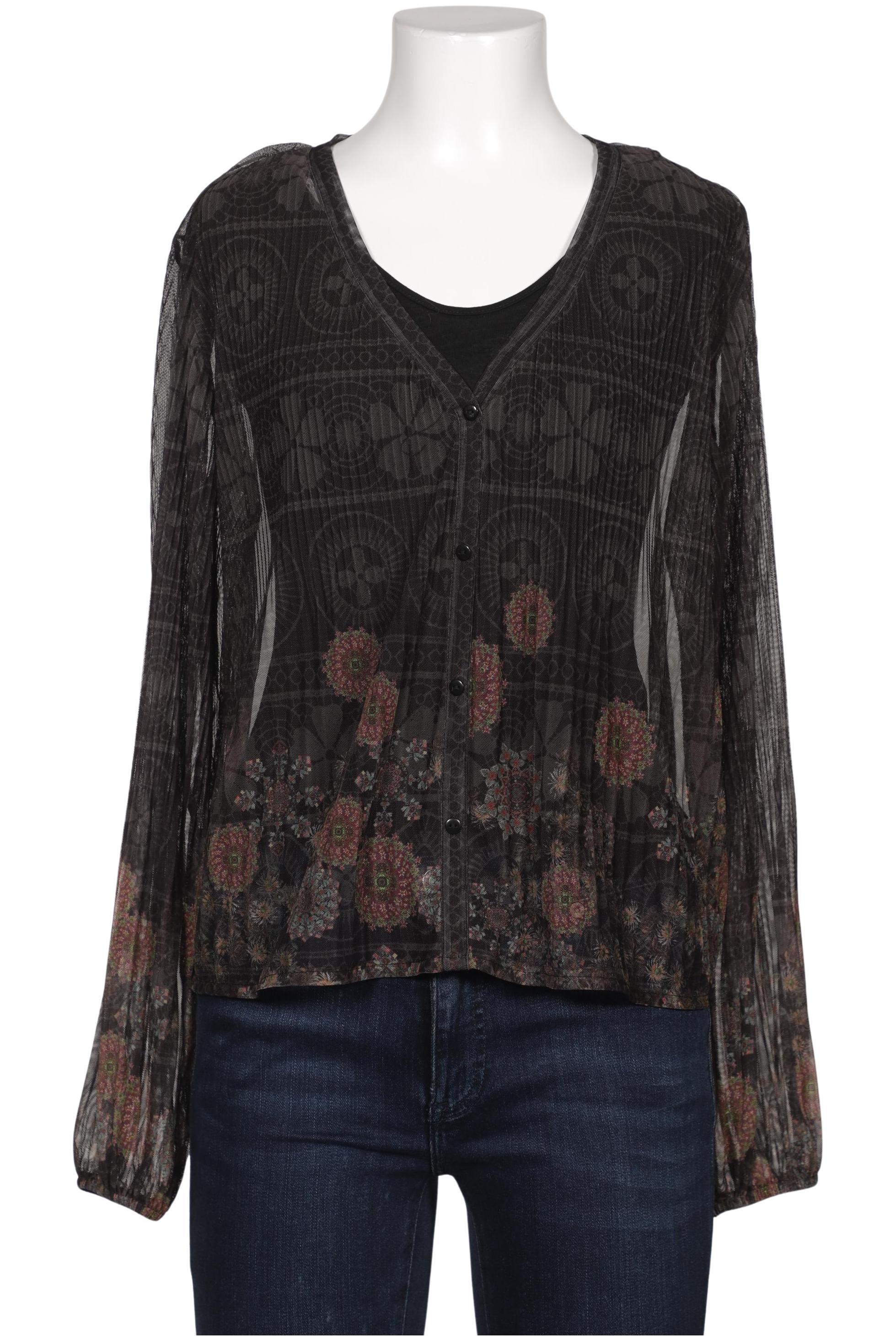 

Desigual Damen Bluse, schwarz, Gr. 38