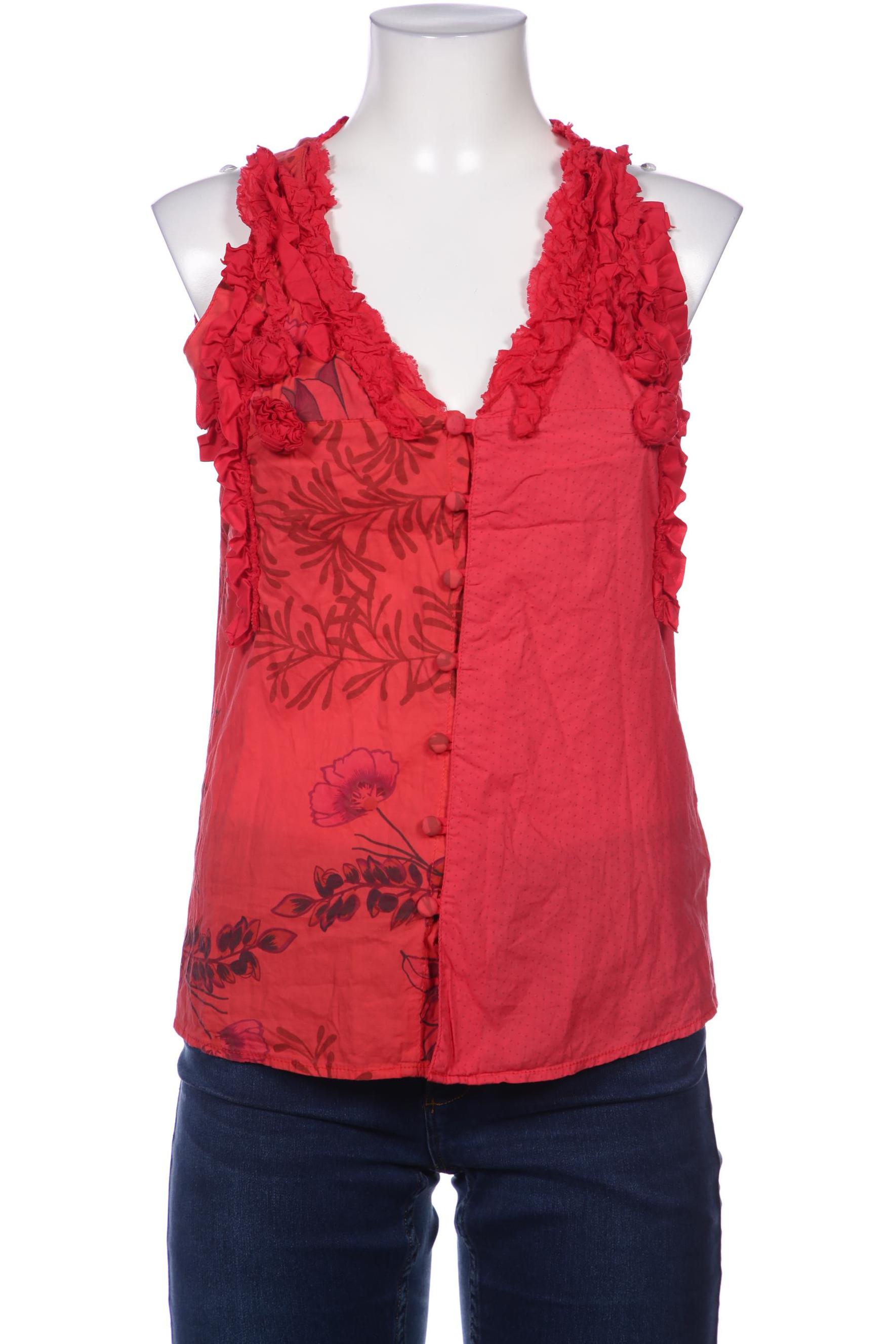 

Desigual Damen Bluse, rot, Gr. 38