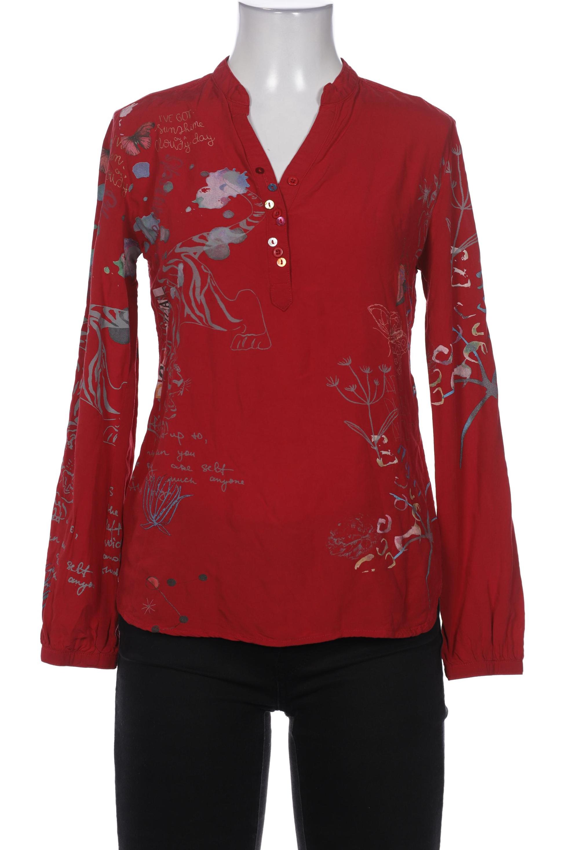 

Desigual Damen Bluse, rot, Gr. 34