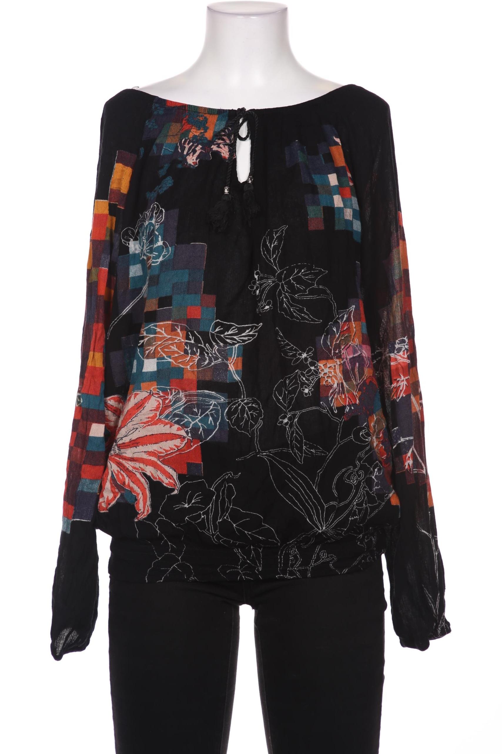 

Desigual Damen Bluse, schwarz, Gr. 36