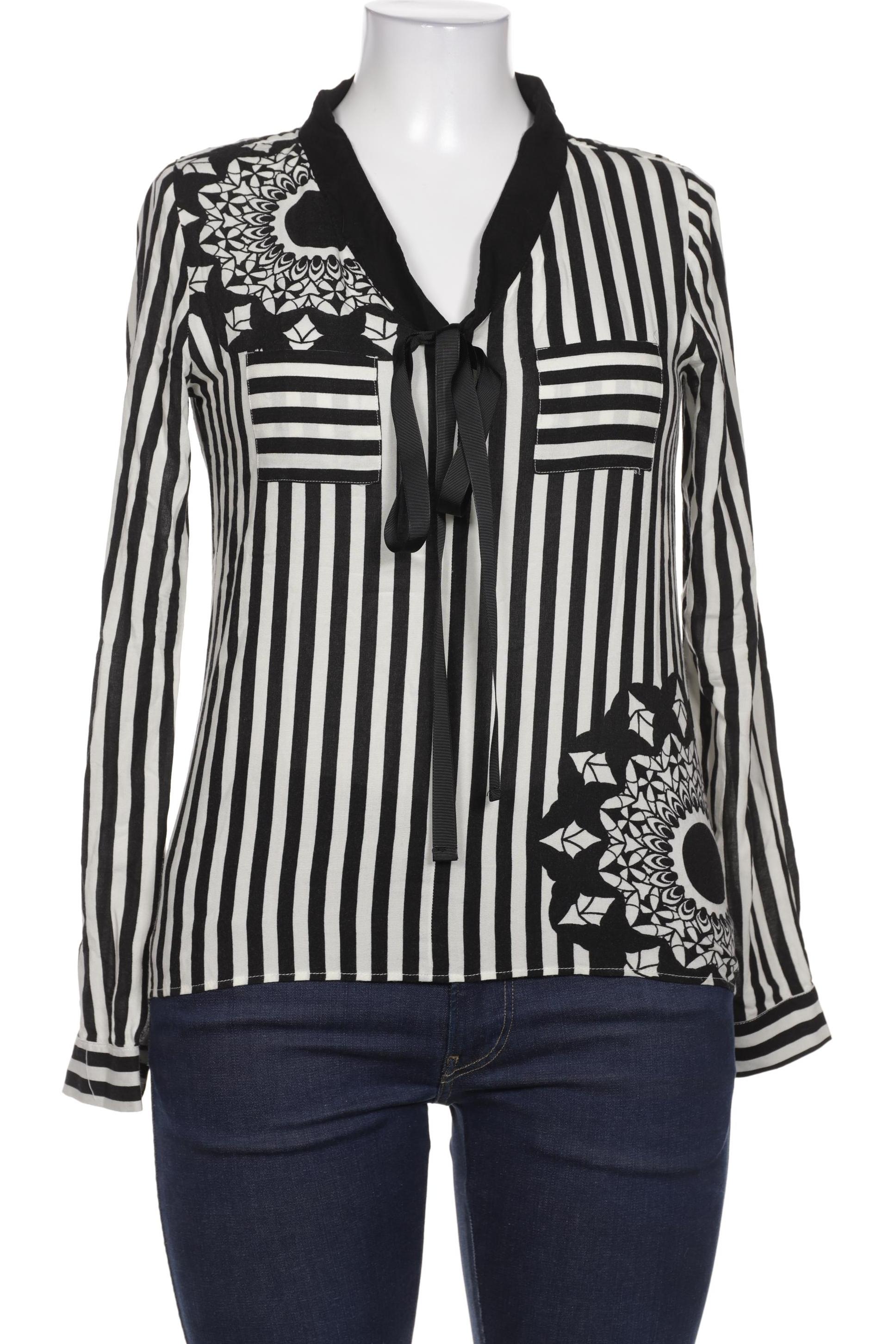

Desigual Damen Bluse, schwarz, Gr. 42