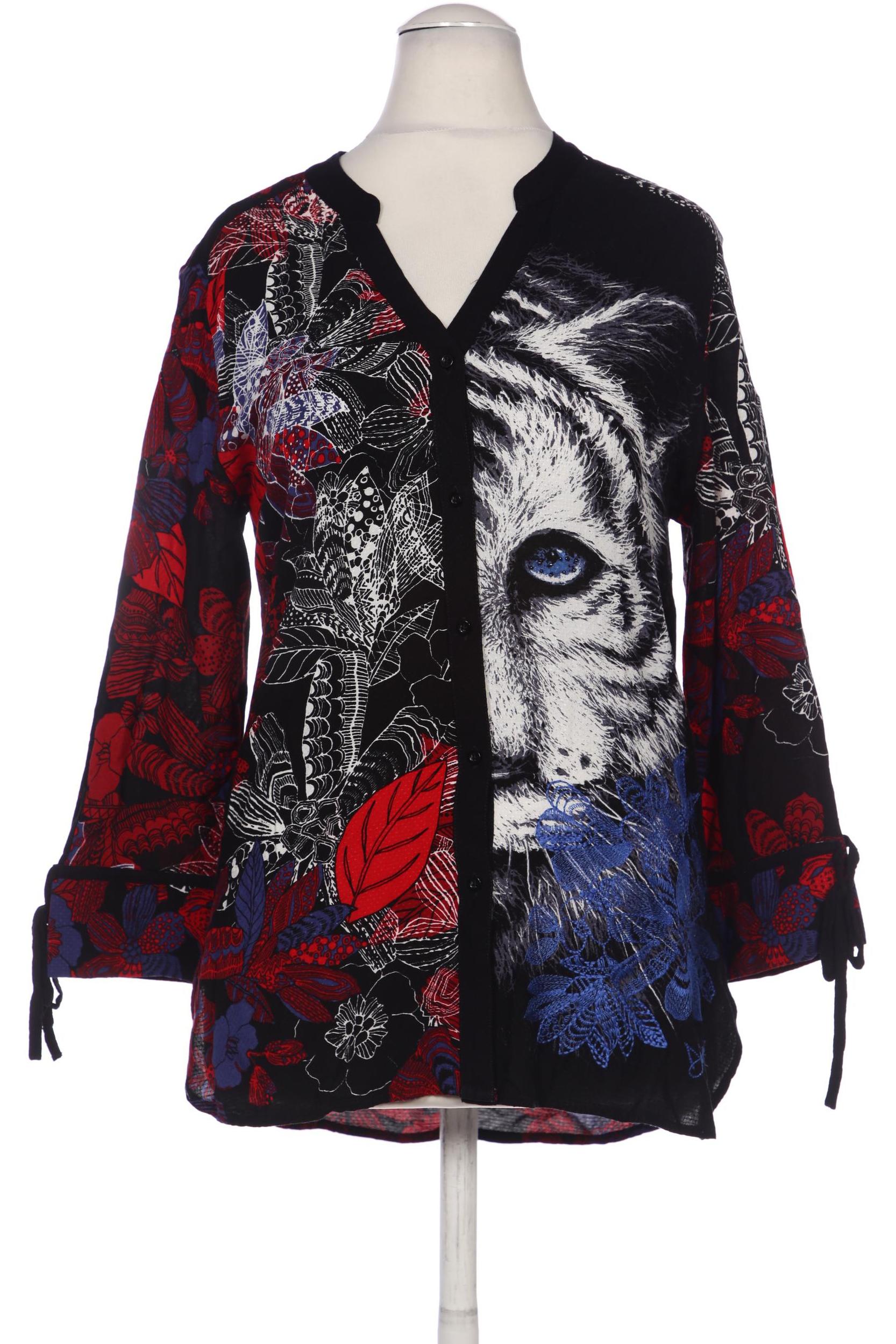 

Desigual Damen Bluse, schwarz, Gr. 38
