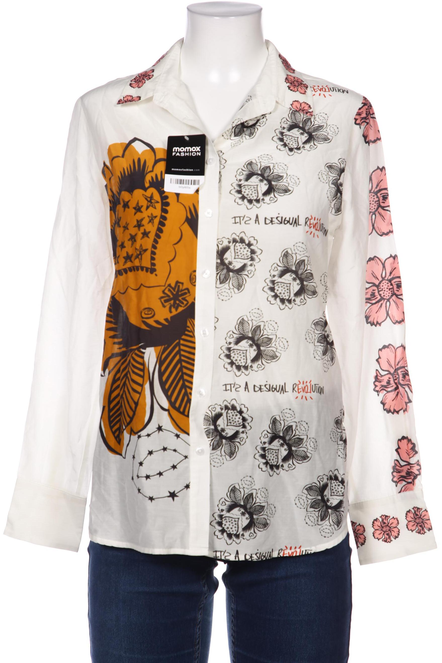 

Desigual Damen Bluse, cremeweiß, Gr. 42