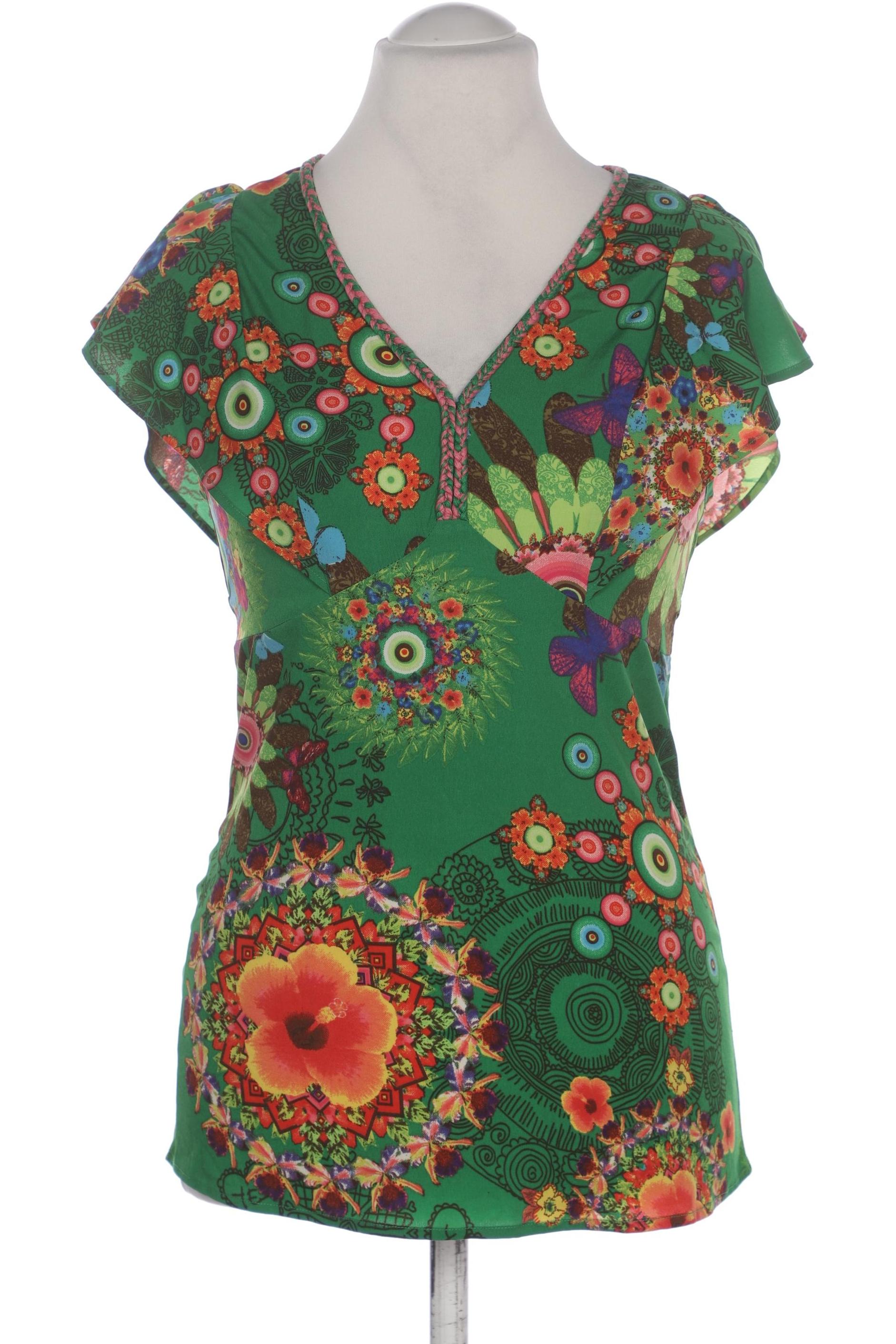 

Desigual Damen Bluse, grün, Gr. 42
