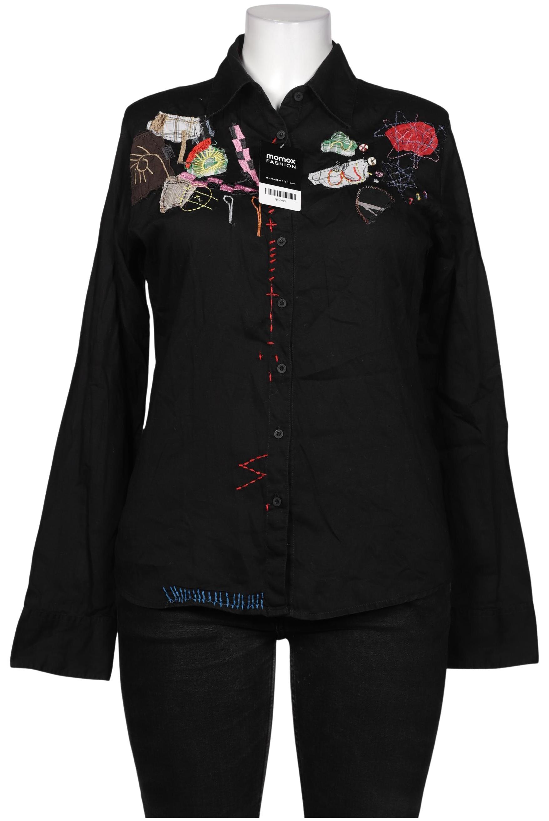 

Desigual Damen Bluse, schwarz, Gr. 44