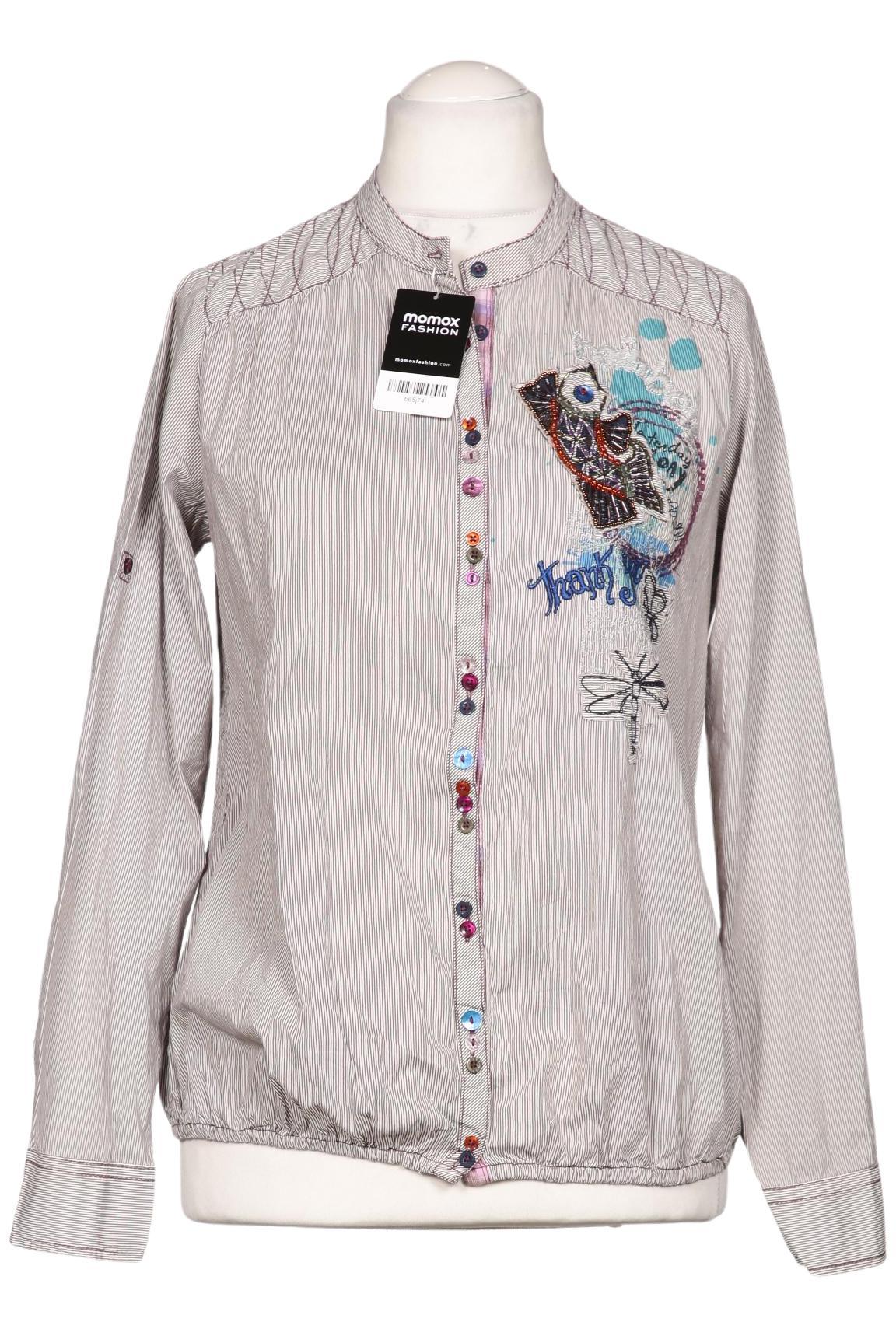 

Desigual Damen Bluse, grau, Gr. 42