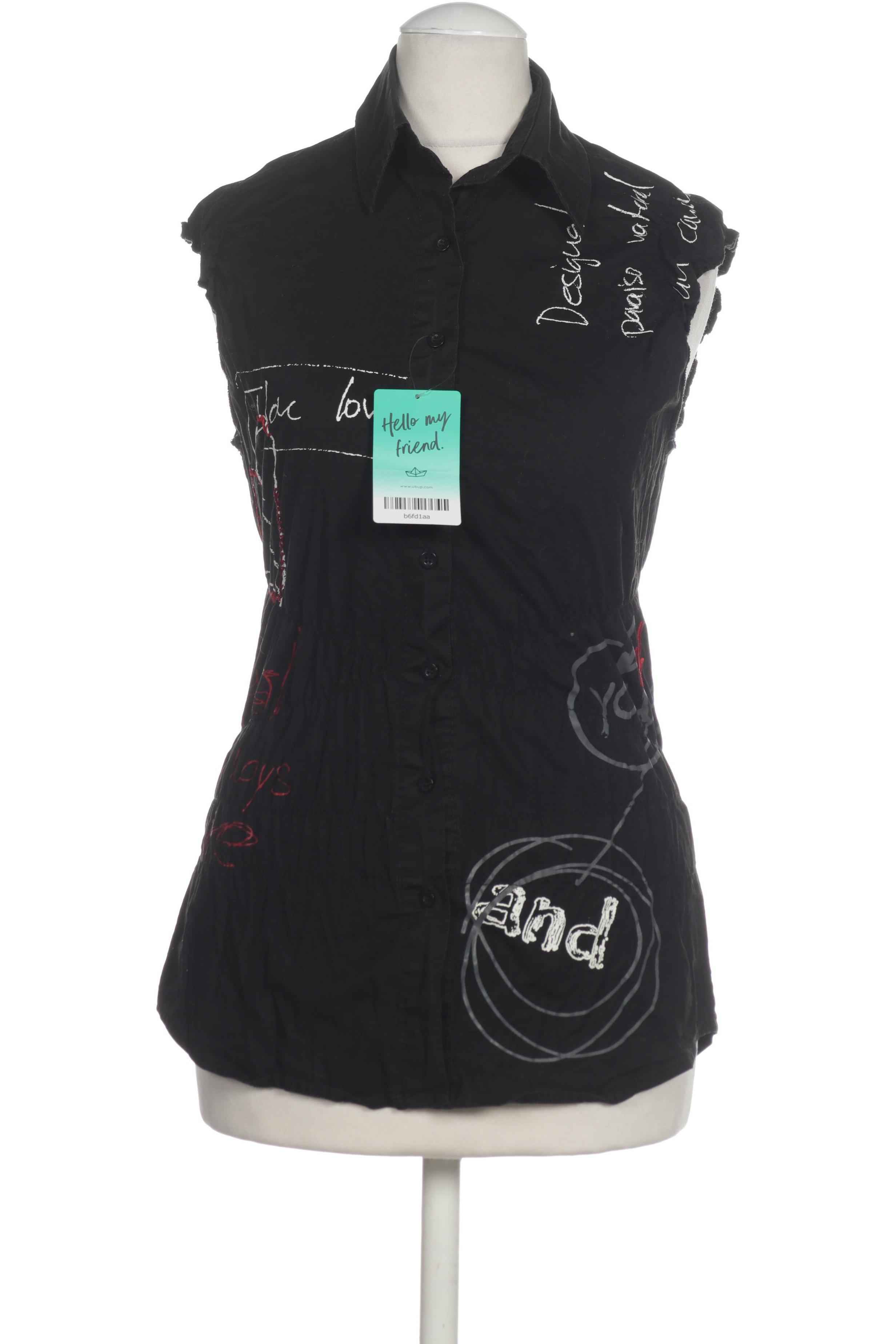 

Desigual Damen Bluse, schwarz, Gr. 38
