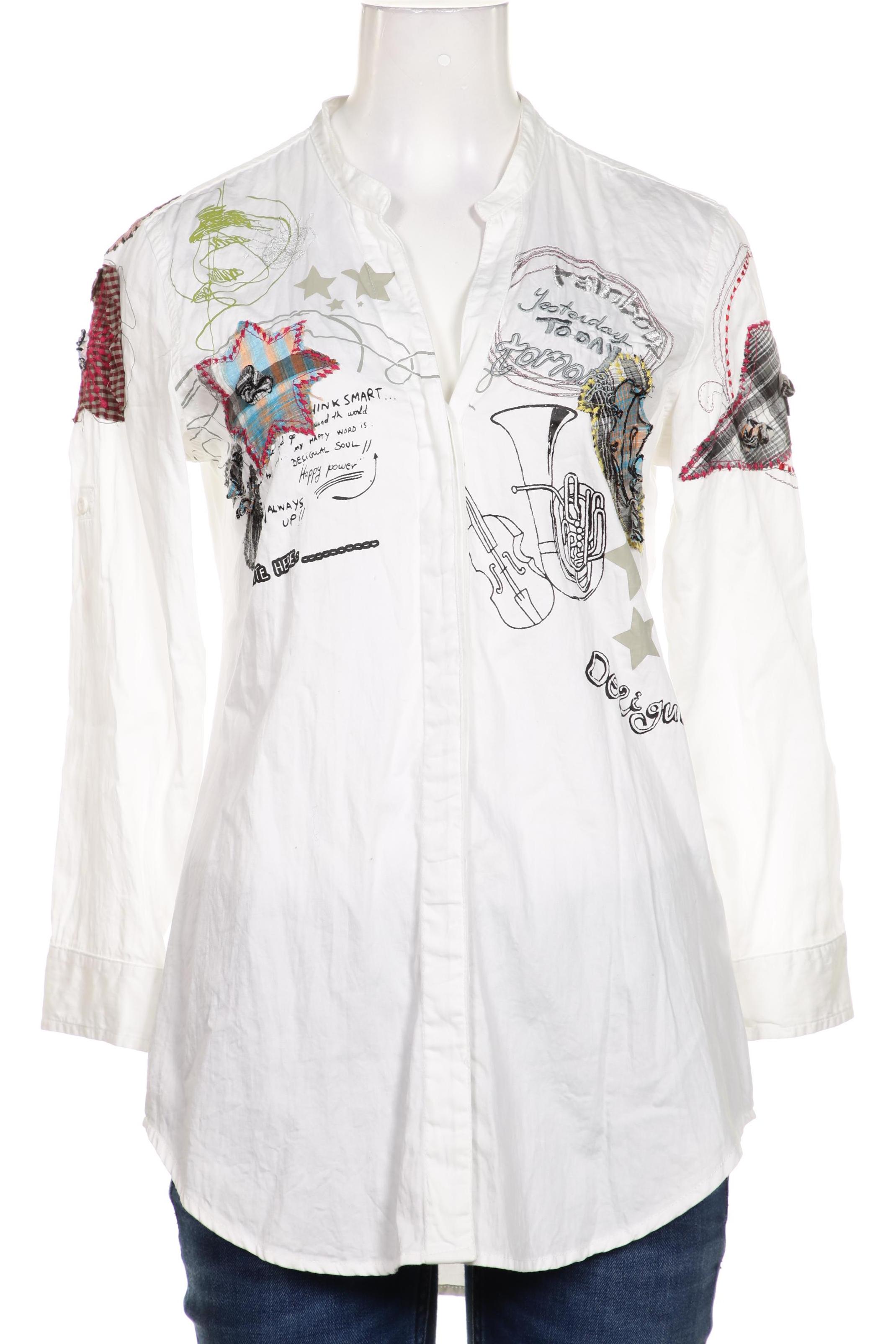 

Desigual Damen Bluse, weiß, Gr.