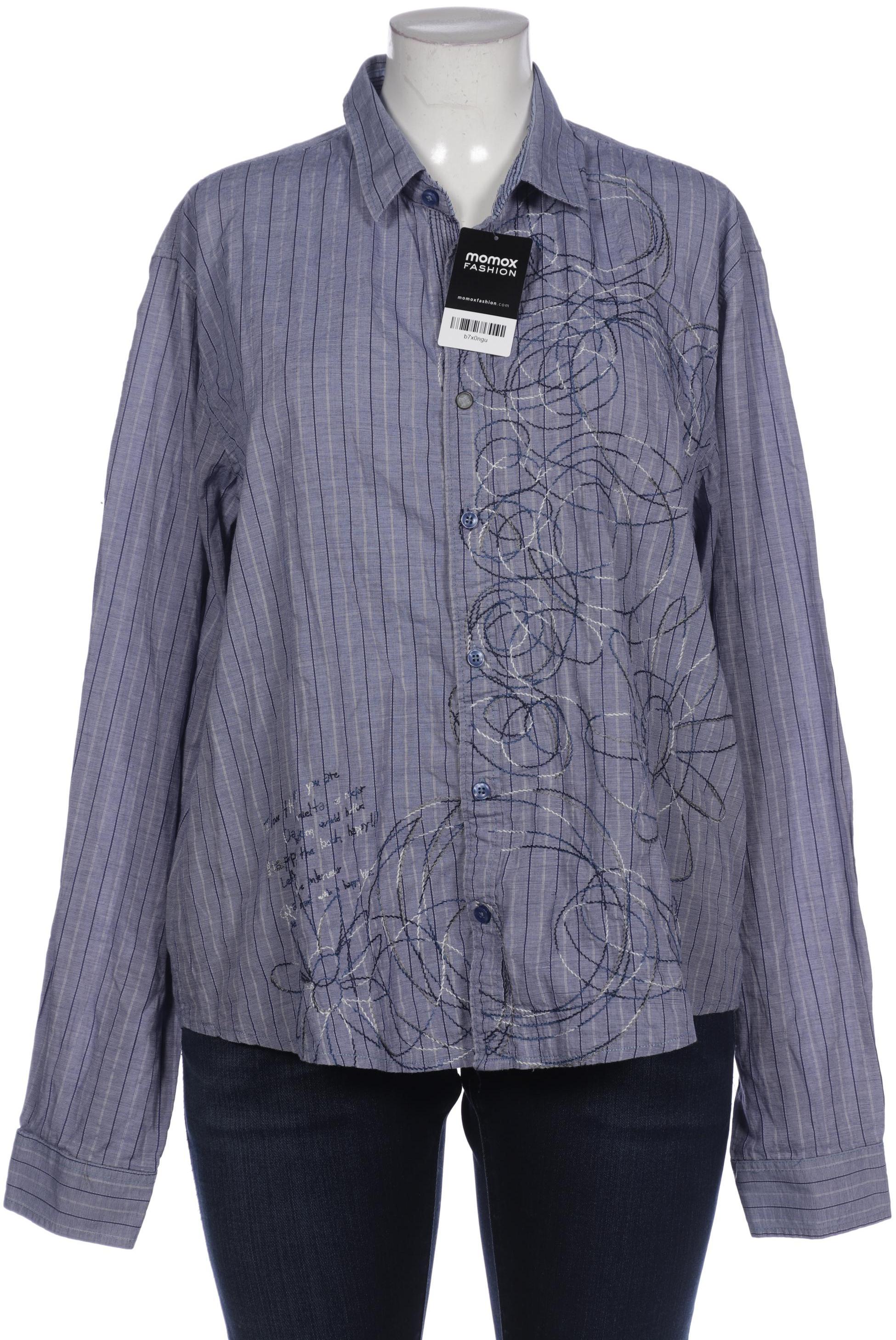

Desigual Damen Bluse, blau, Gr. 46