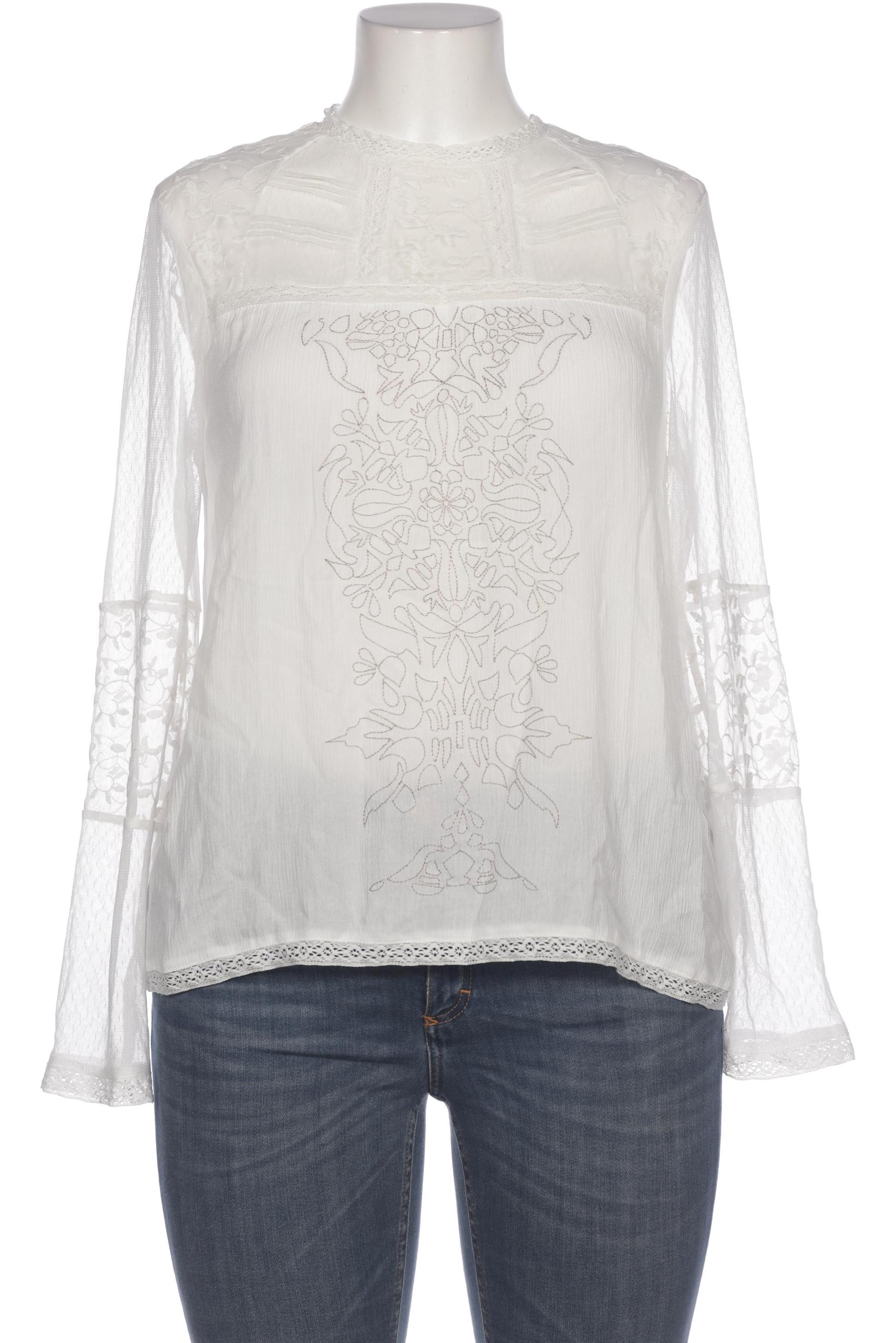 

Desigual Damen Bluse, cremeweiß, Gr. 44