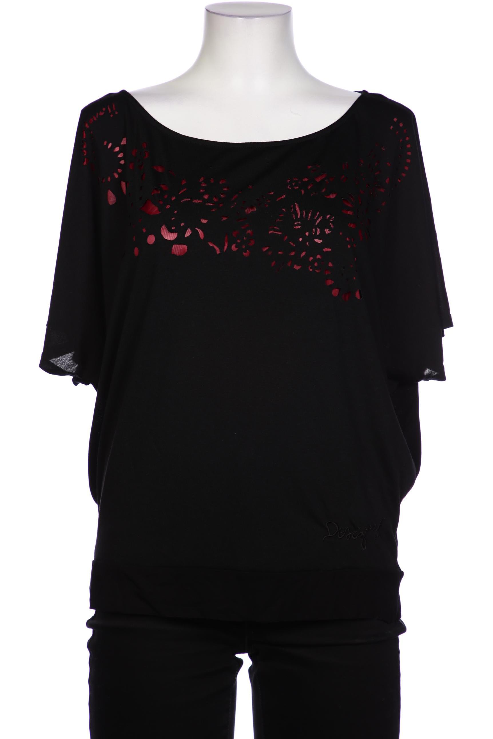 

Desigual Damen Bluse, schwarz, Gr. 42