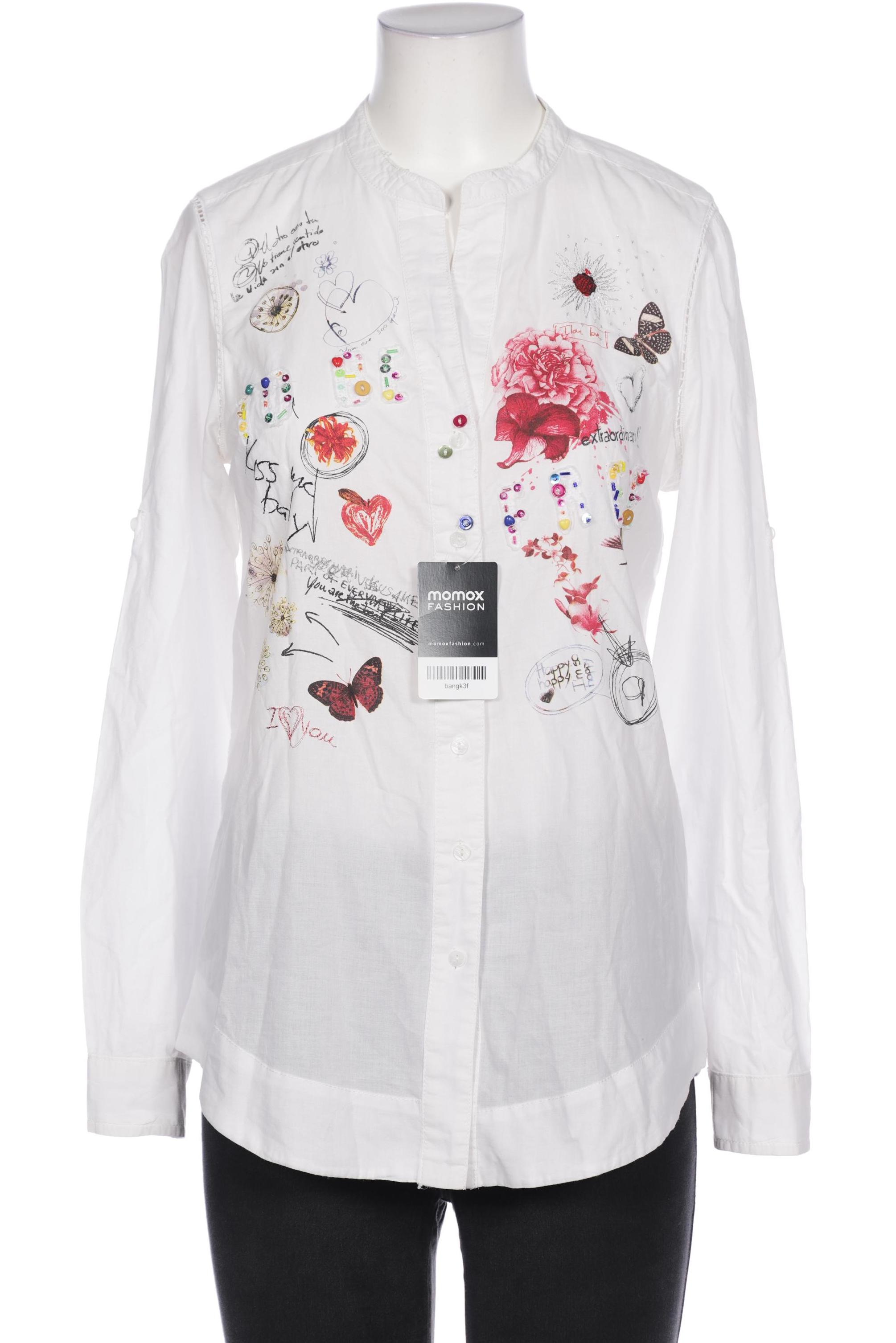 

Desigual Damen Bluse, weiß, Gr. 36