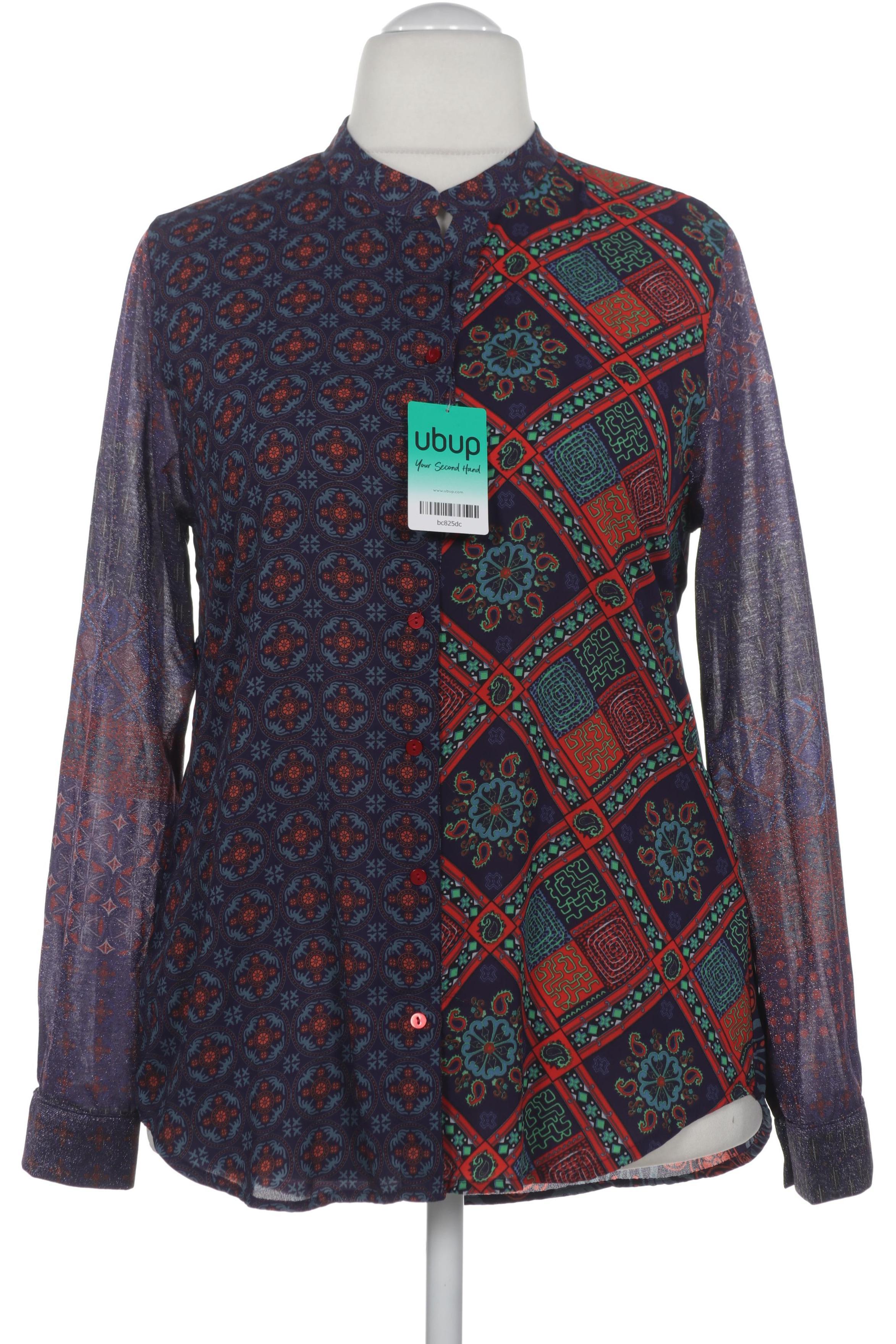 

Desigual Damen Bluse, blau, Gr.