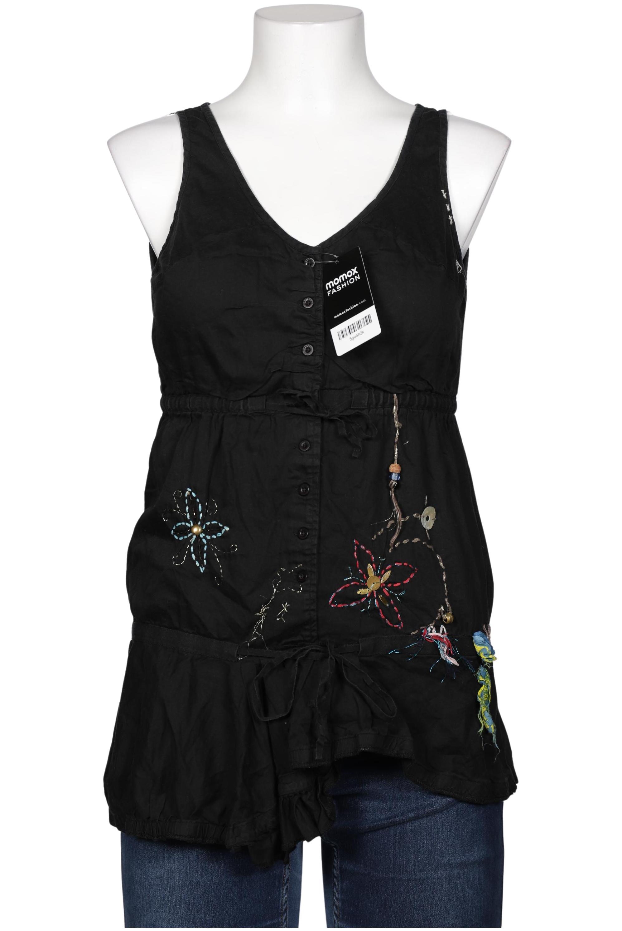 

Desigual Damen Bluse, schwarz, Gr. 42