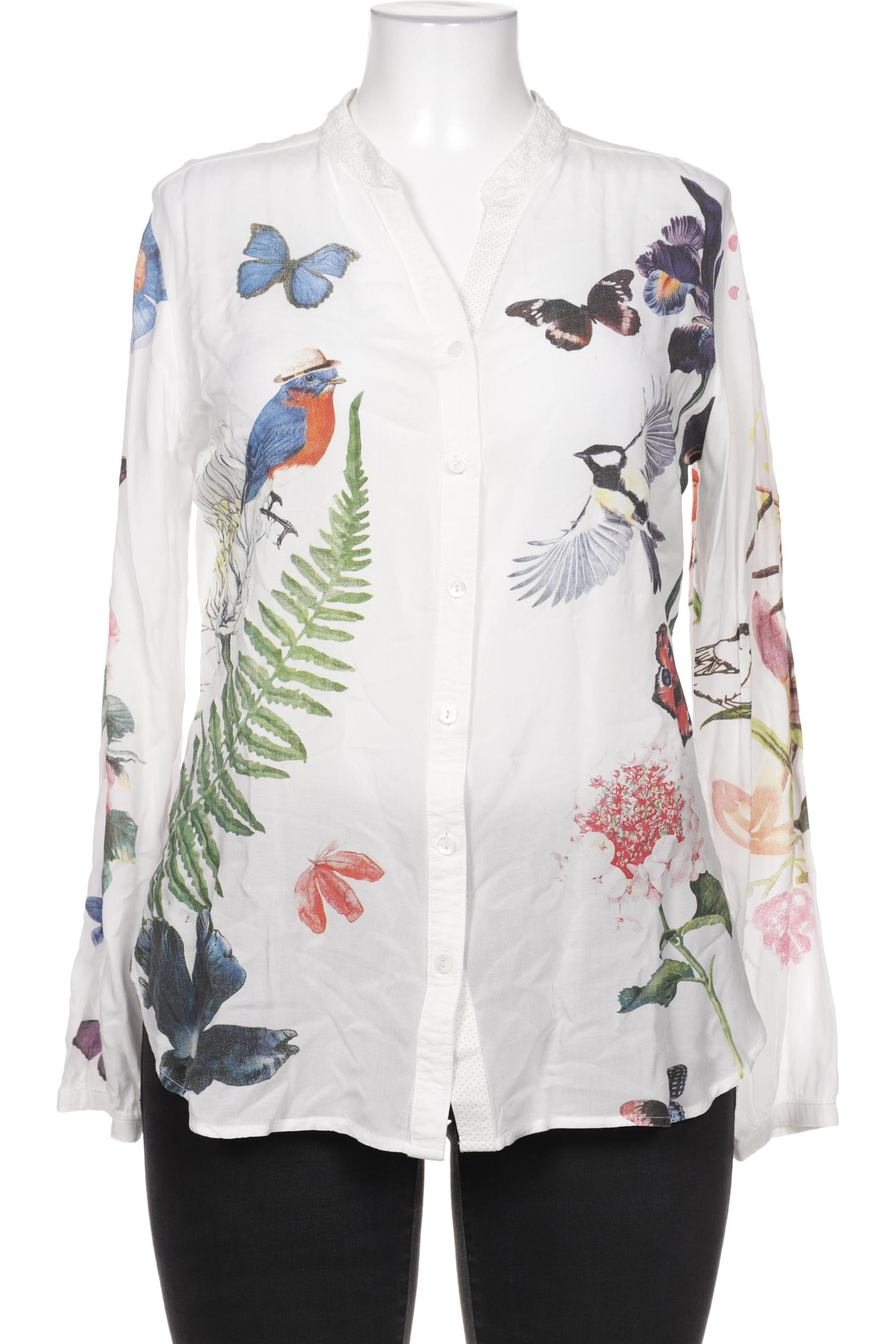 

Desigual Damen Bluse, weiß, Gr. 44