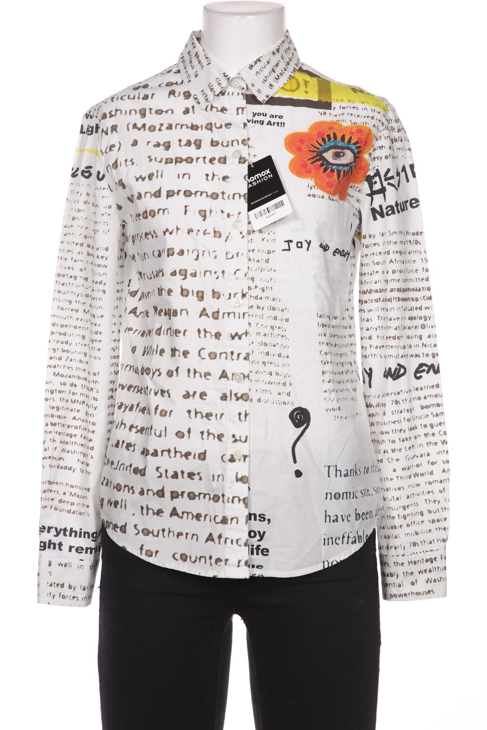 

Desigual Damen Bluse, weiß, Gr. 34
