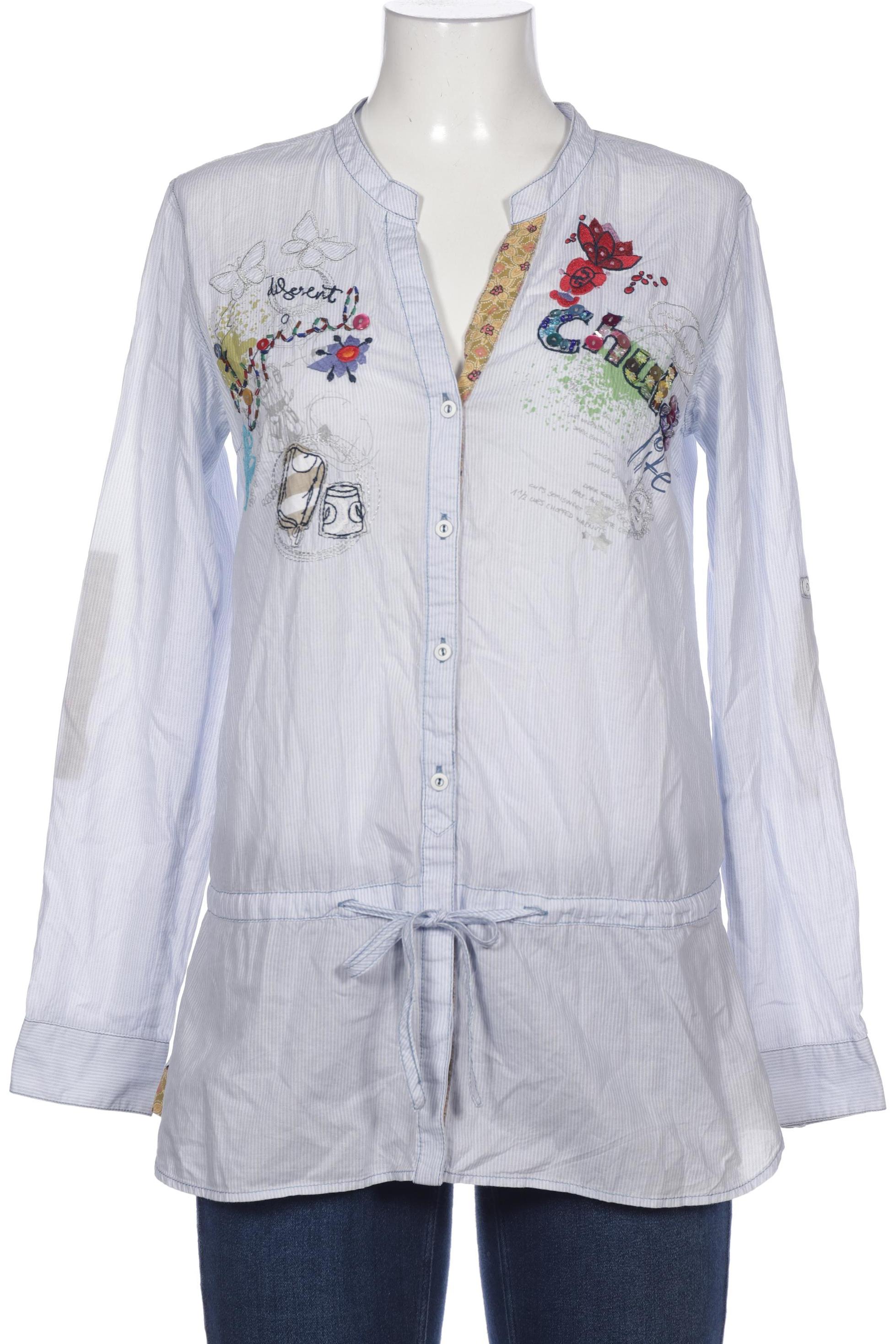 

Desigual Damen Bluse, hellblau