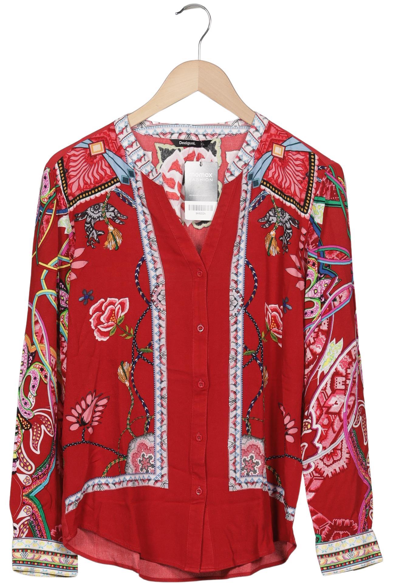 

Desigual Damen Bluse, rot, Gr. 44