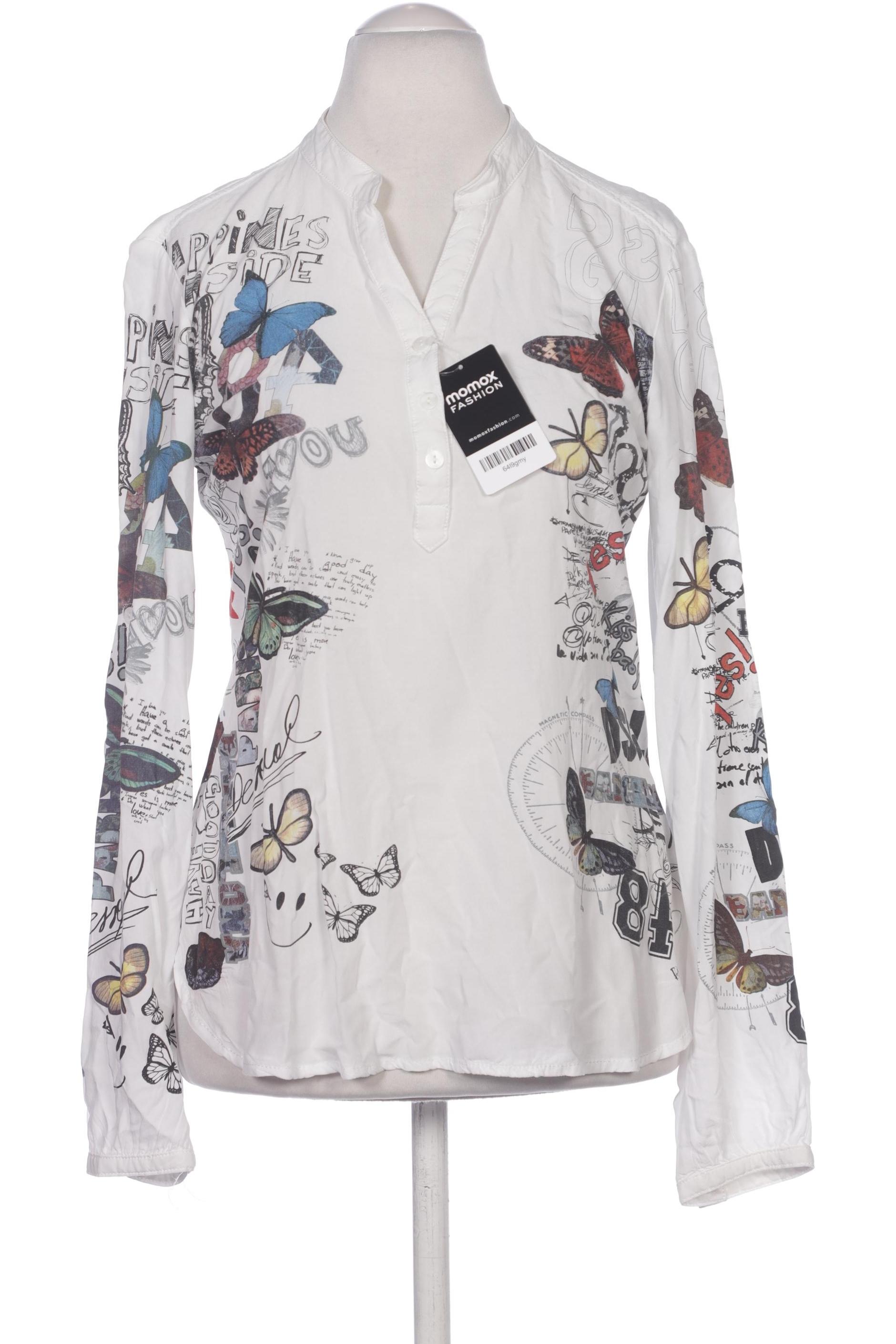 

Desigual Damen Bluse, weiß, Gr. 36