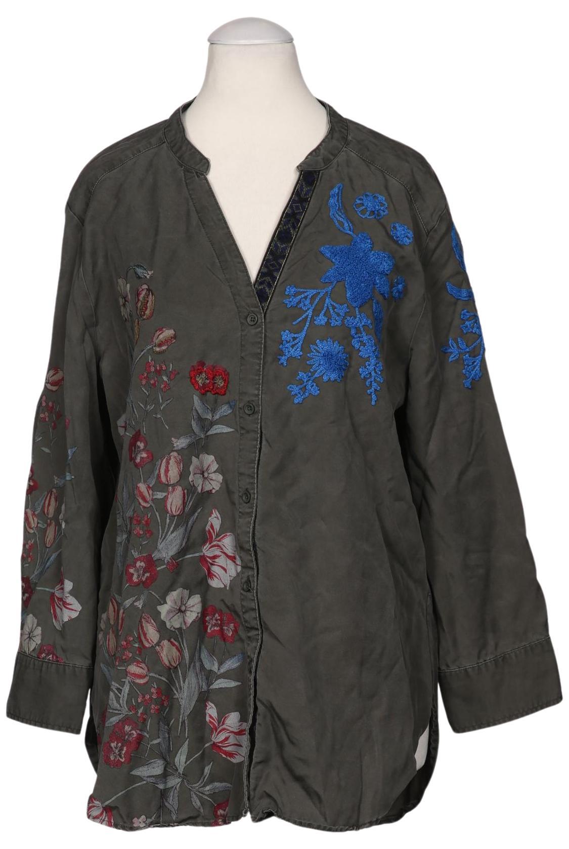 

Desigual Damen Bluse, grün, Gr. 38