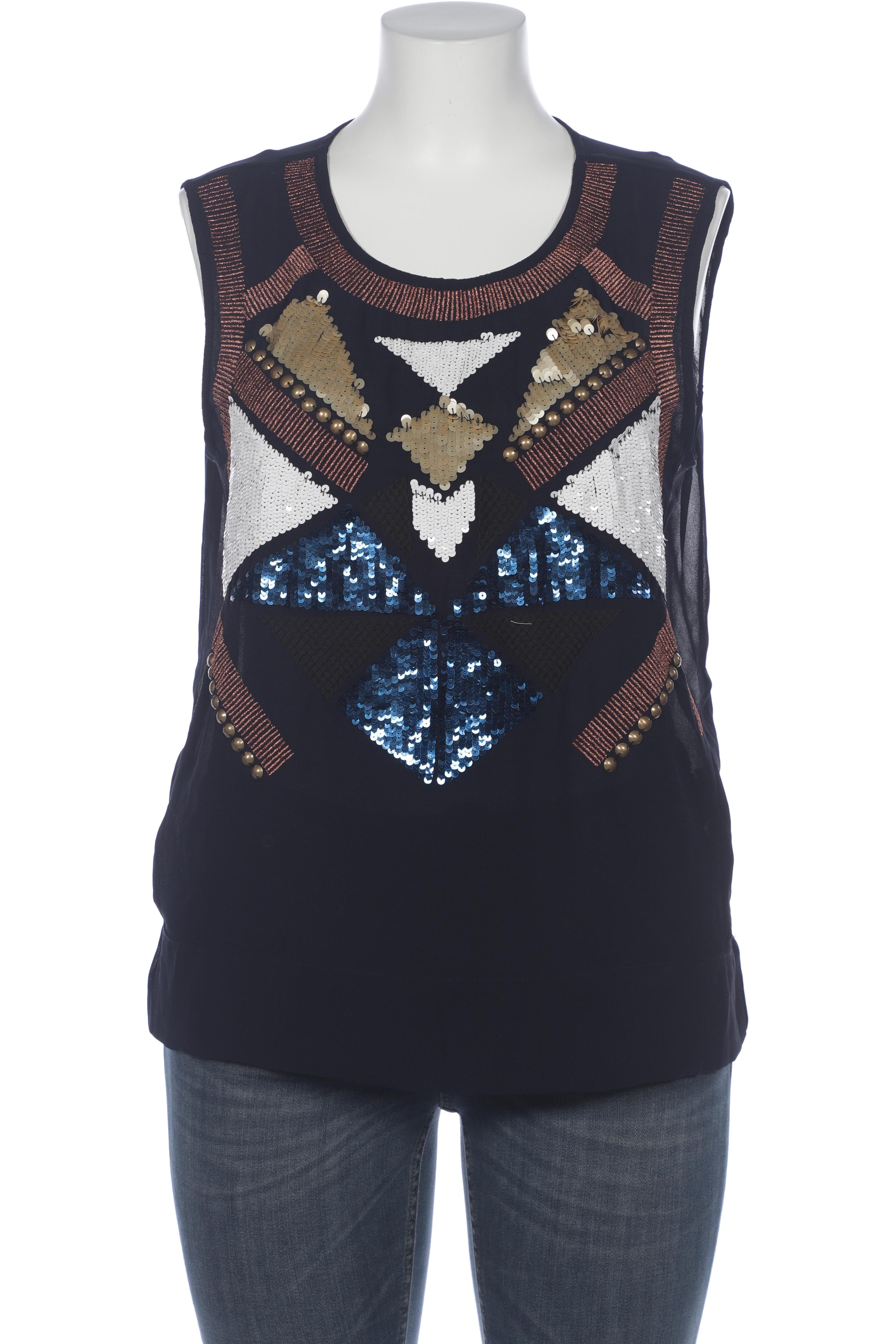 

Desigual Damen Bluse, marineblau, Gr. 46