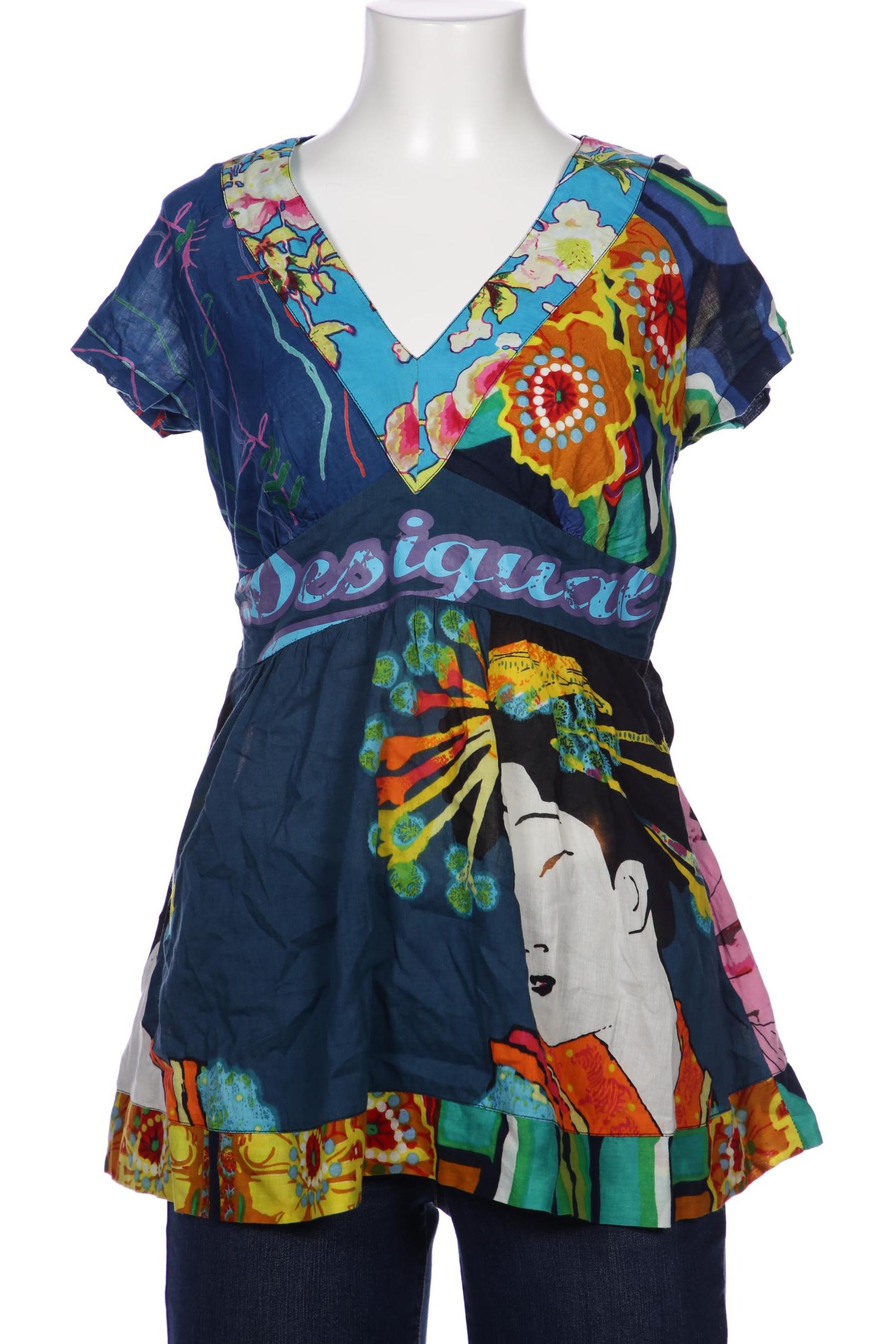 

Desigual Damen Bluse, blau