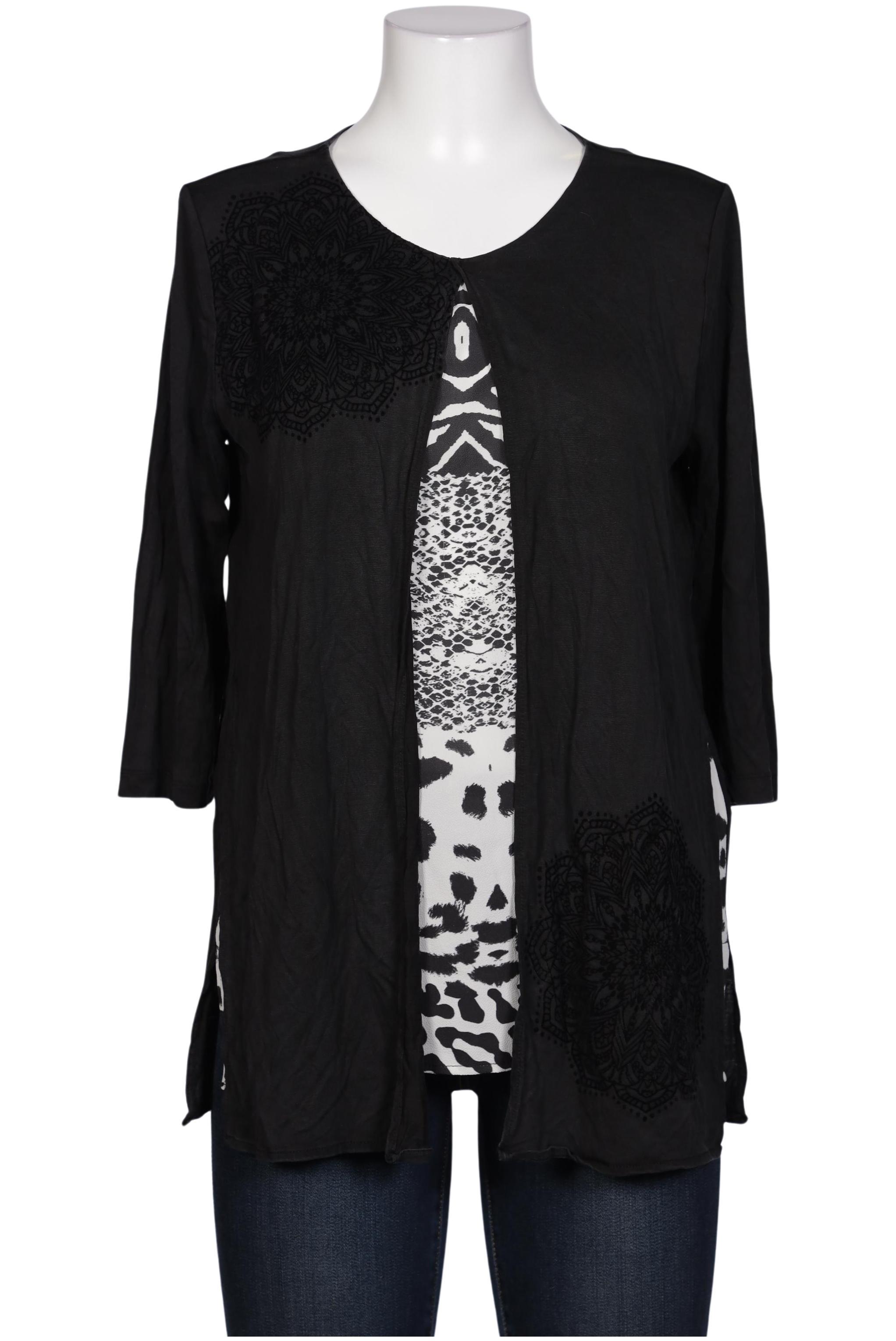 

Desigual Damen Bluse, schwarz, Gr. 42