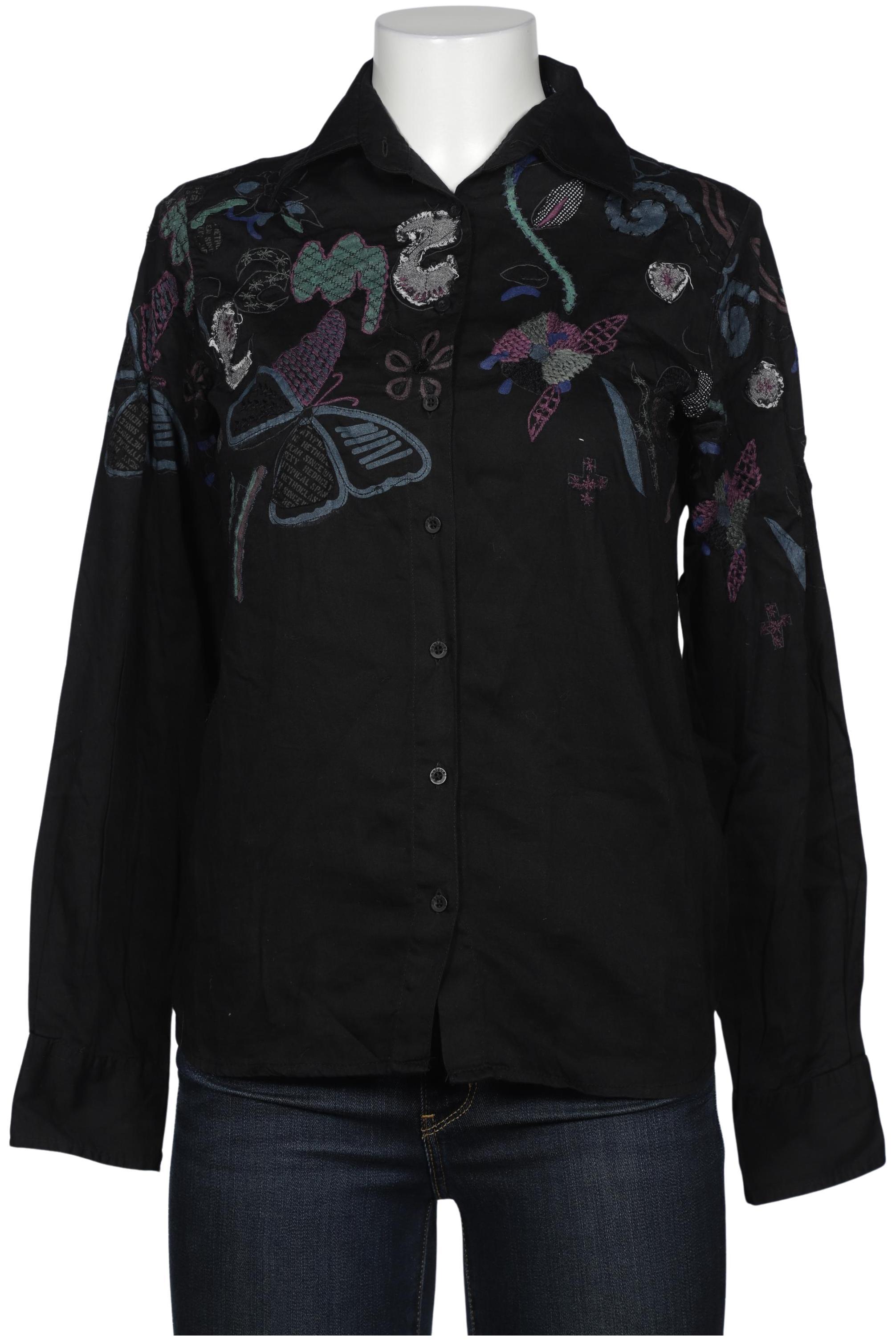 

Desigual Damen Bluse, schwarz, Gr. 40