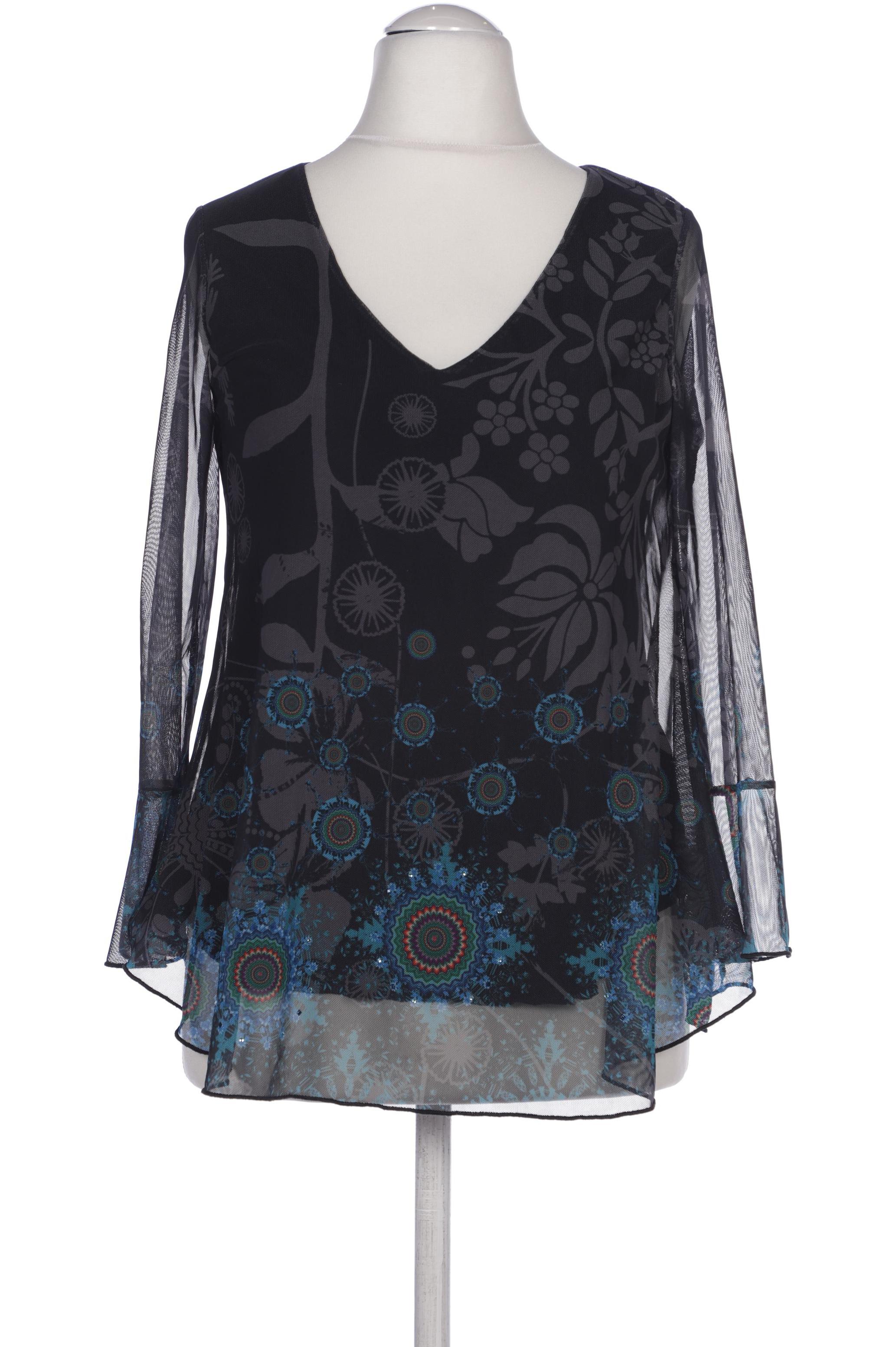 

Desigual Damen Bluse, marineblau, Gr. 38