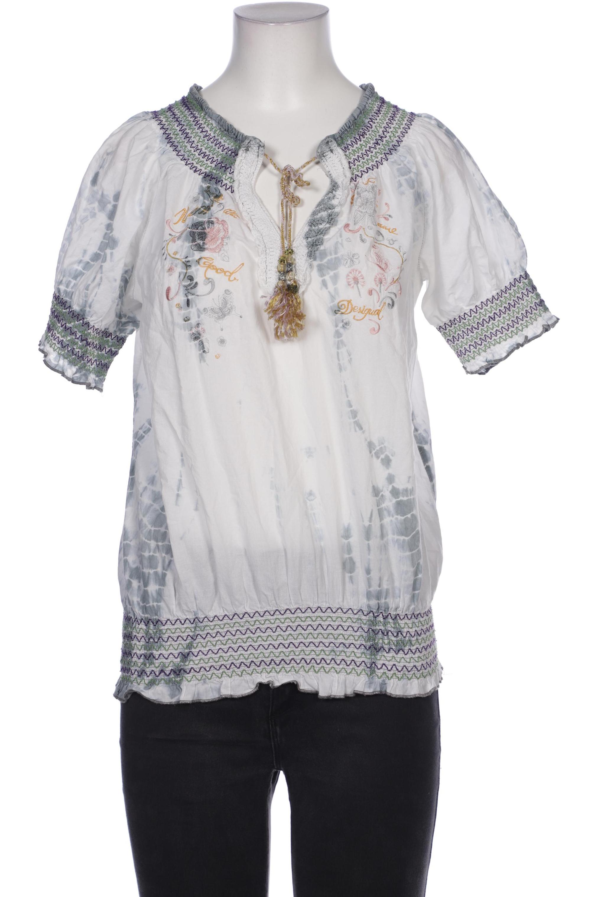 

Desigual Damen Bluse, weiß, Gr. 36