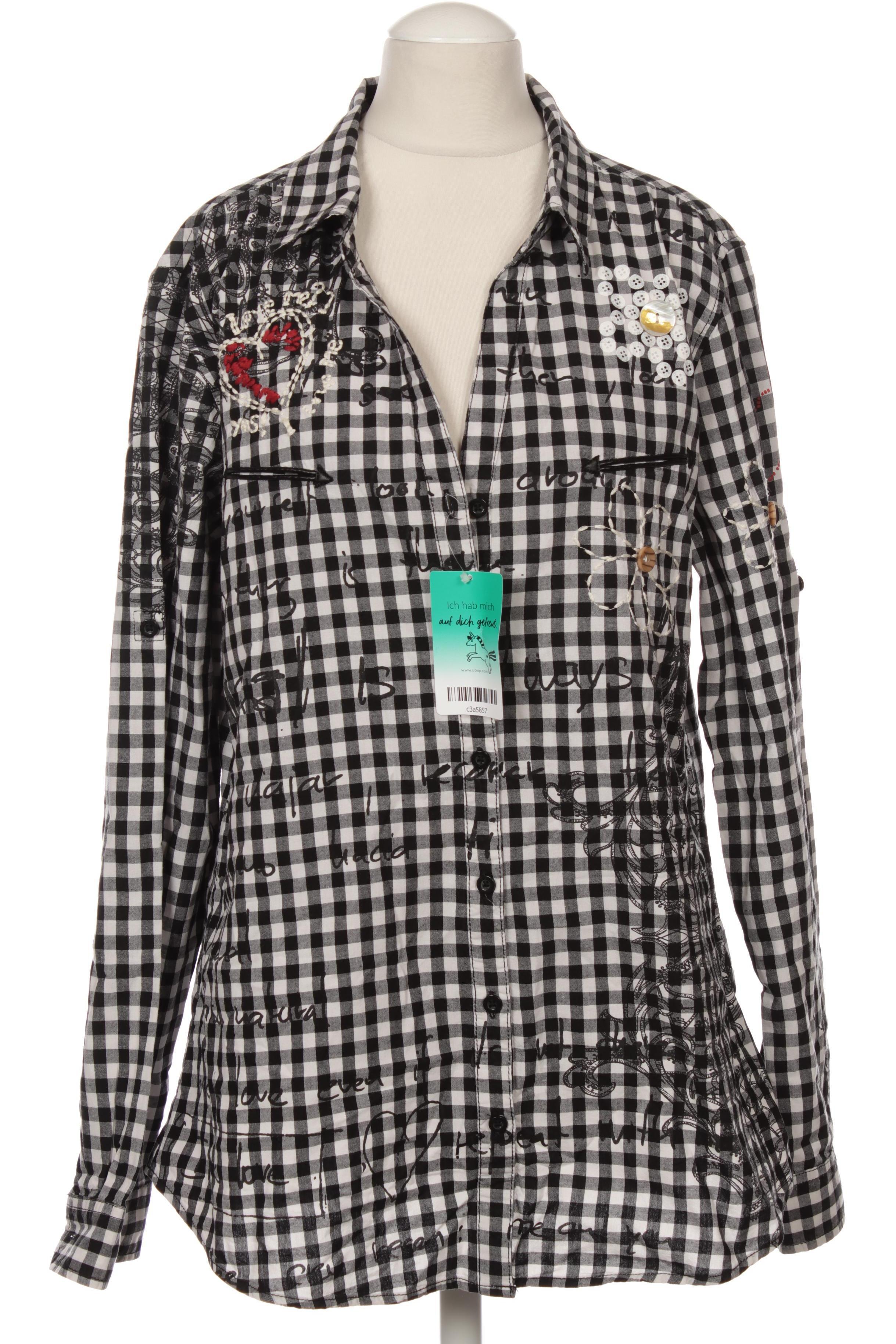 

Desigual Damen Bluse, schwarz, Gr.