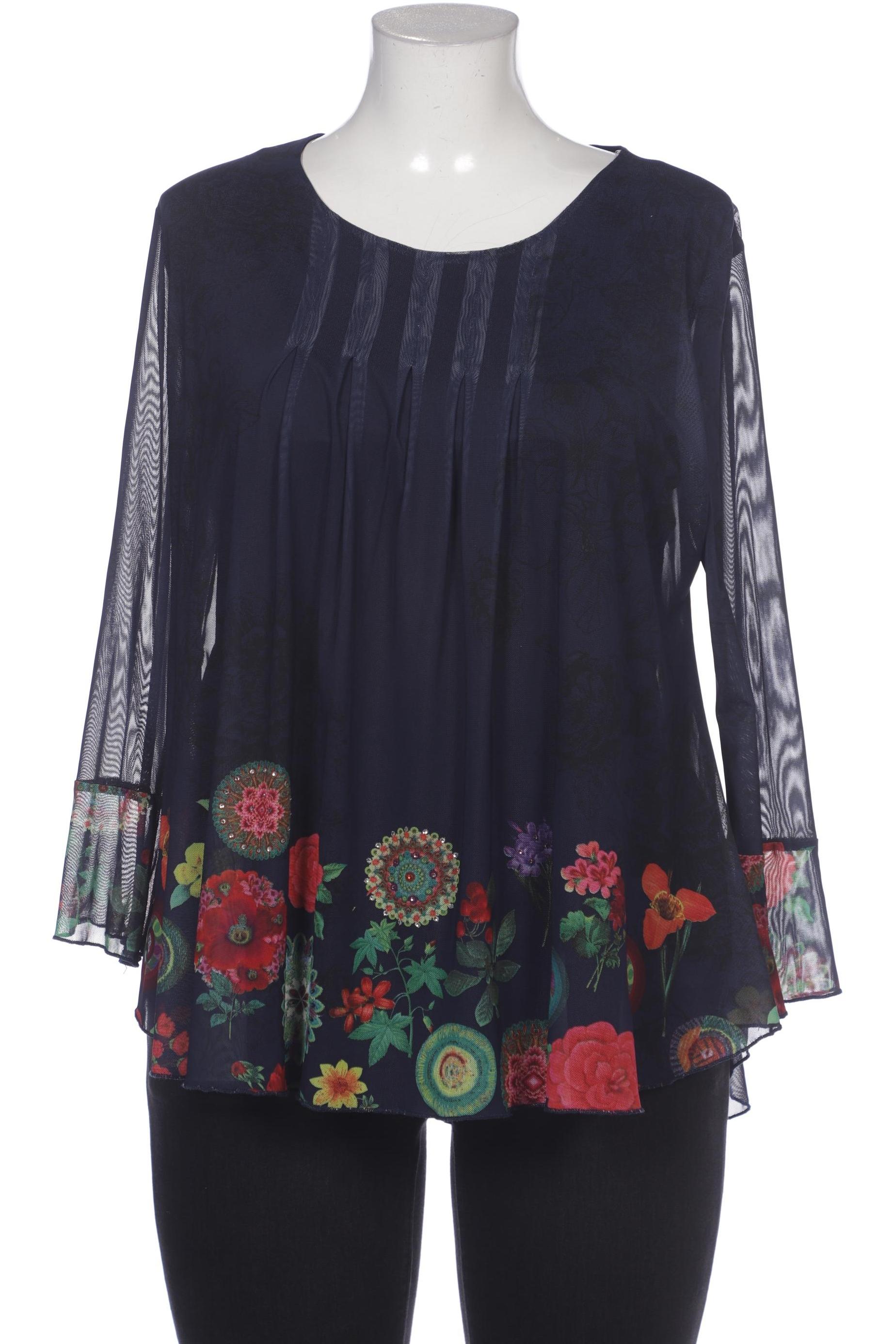 

Desigual Damen Bluse, marineblau, Gr. 44