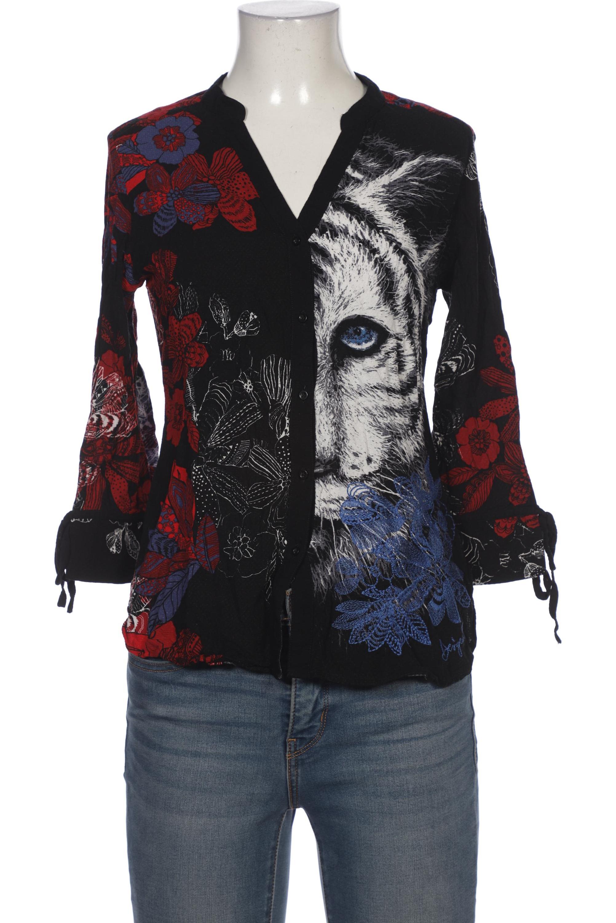 

Desigual Damen Bluse, schwarz, Gr. 36