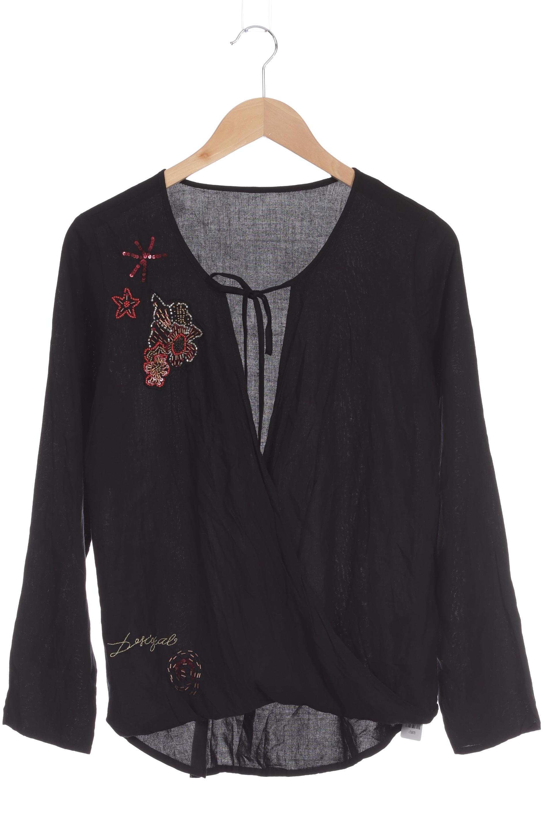 

Desigual Damen Bluse, schwarz, Gr. 38