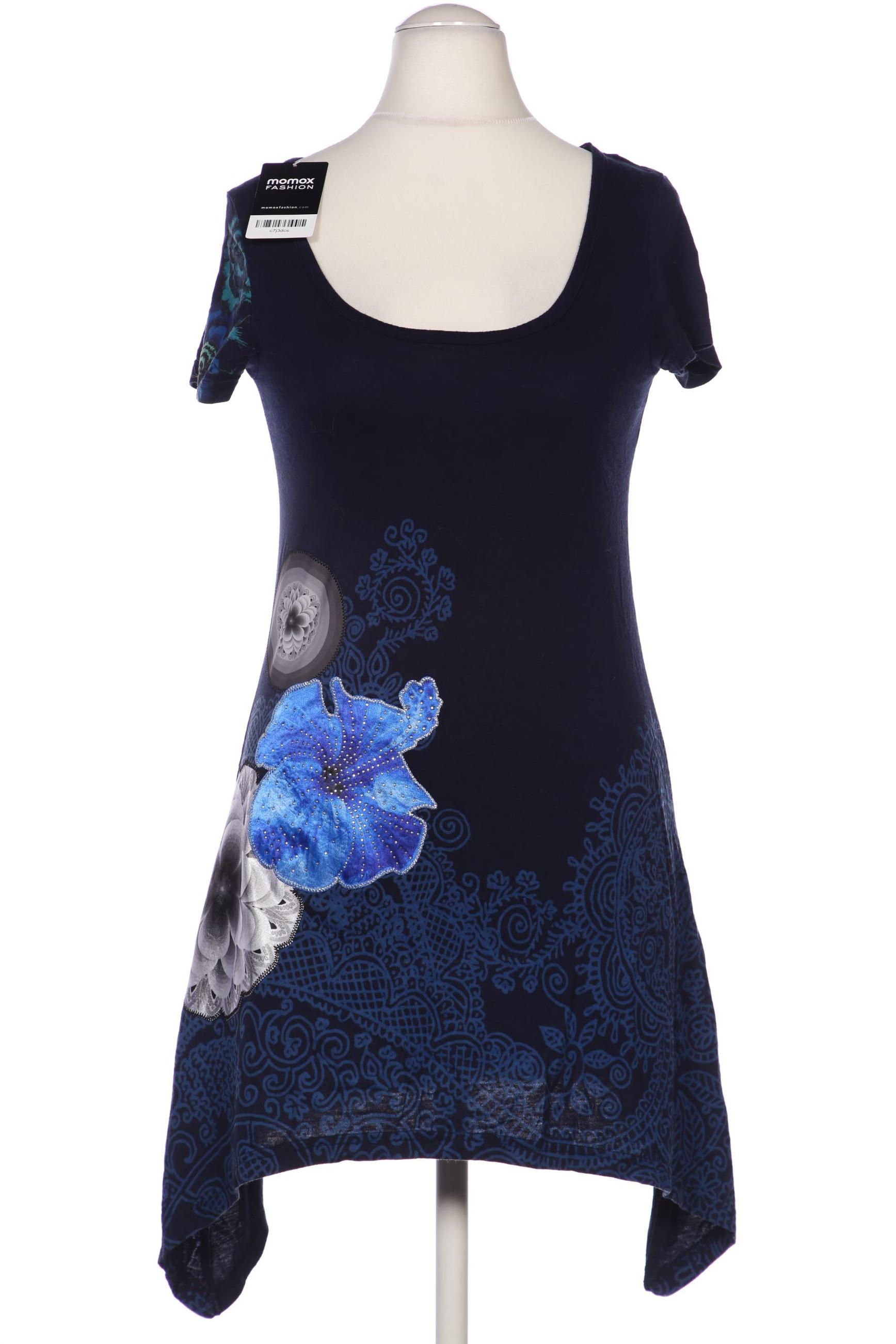 

Desigual Damen Bluse, marineblau, Gr. 38