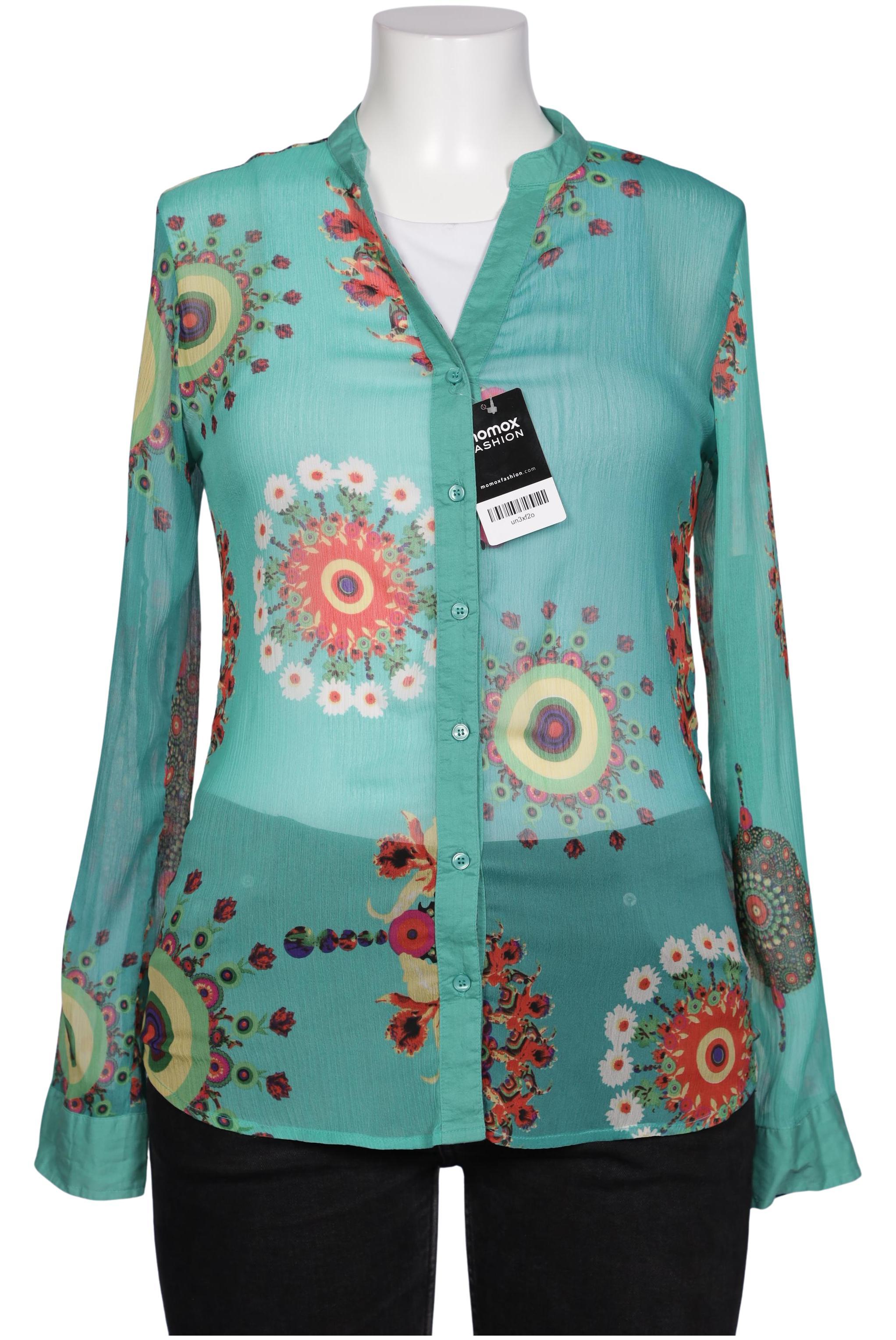 

Desigual Damen Bluse, grün, Gr. 44
