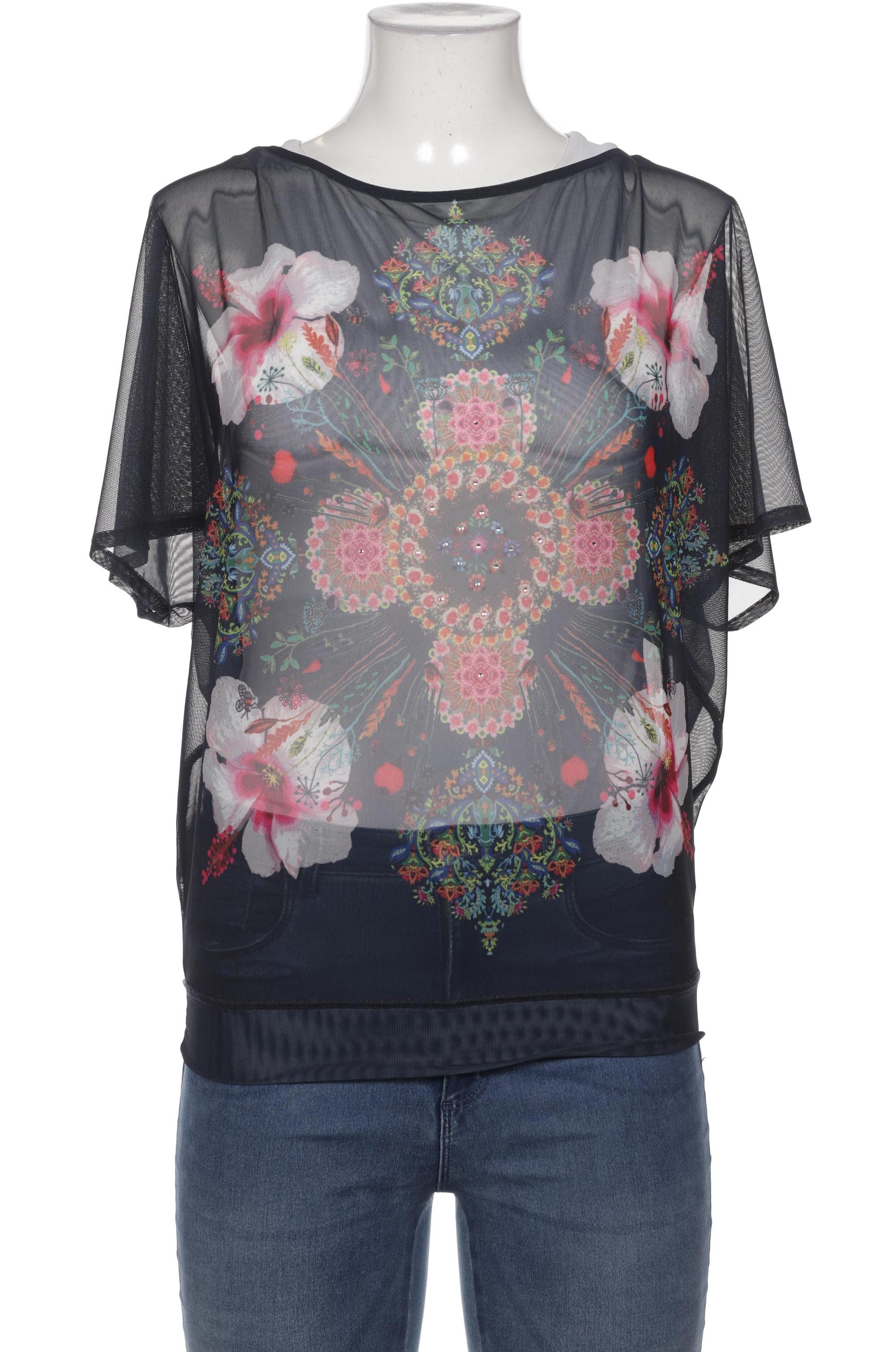 

Desigual Damen Bluse, marineblau, Gr. 38