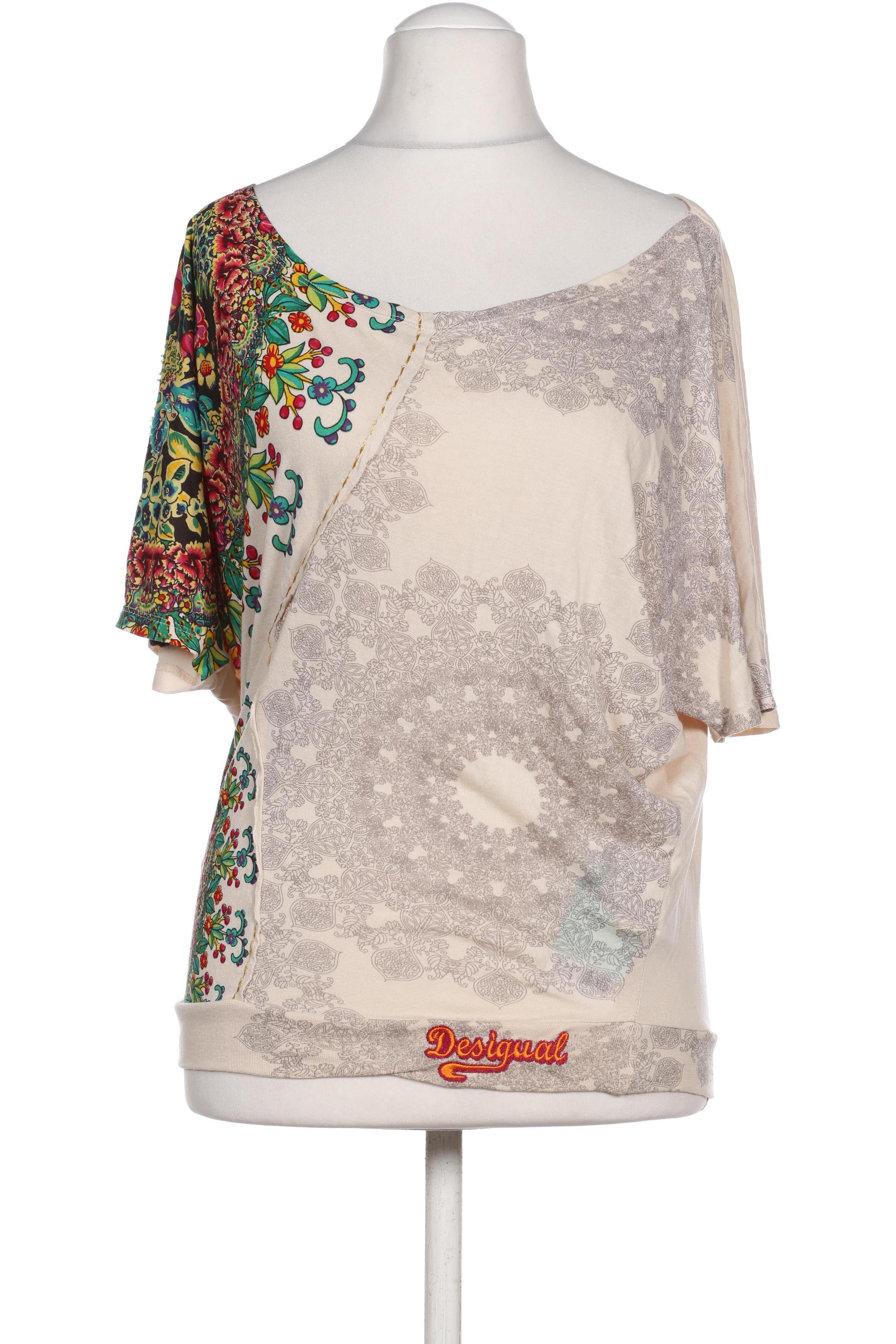 

Desigual Damen Bluse, beige, Gr.