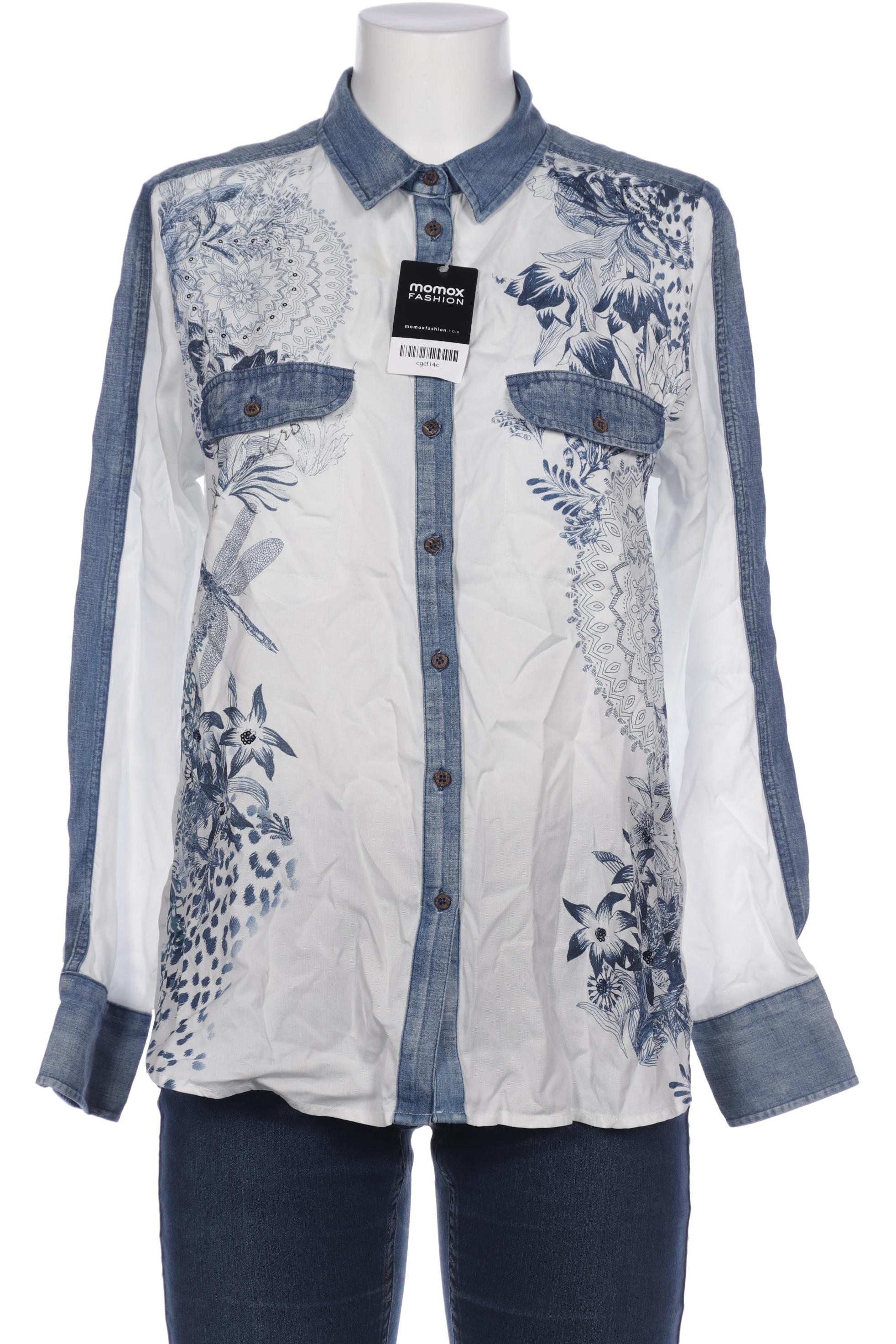 

Desigual Damen Bluse, weiß, Gr. 42