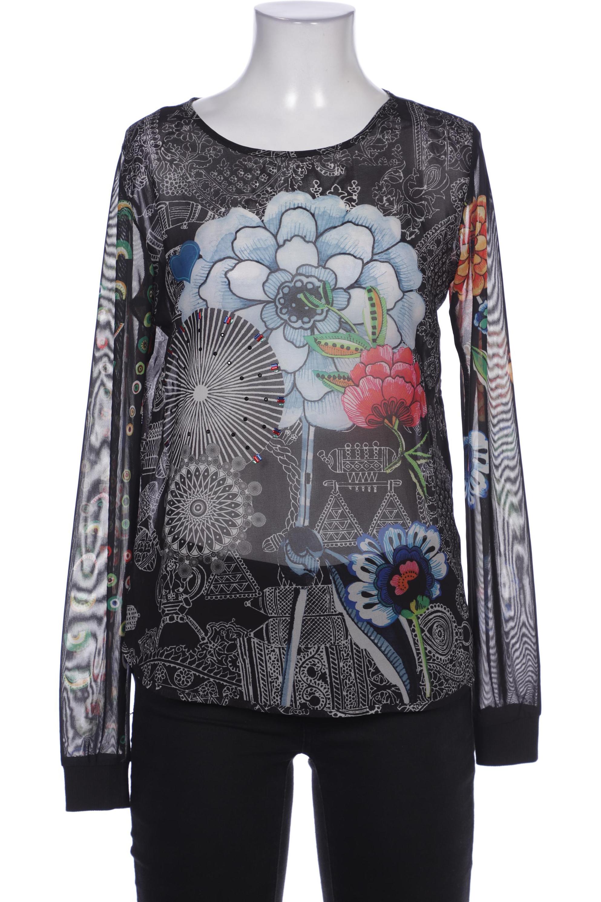 

Desigual Damen Bluse, schwarz, Gr. 36