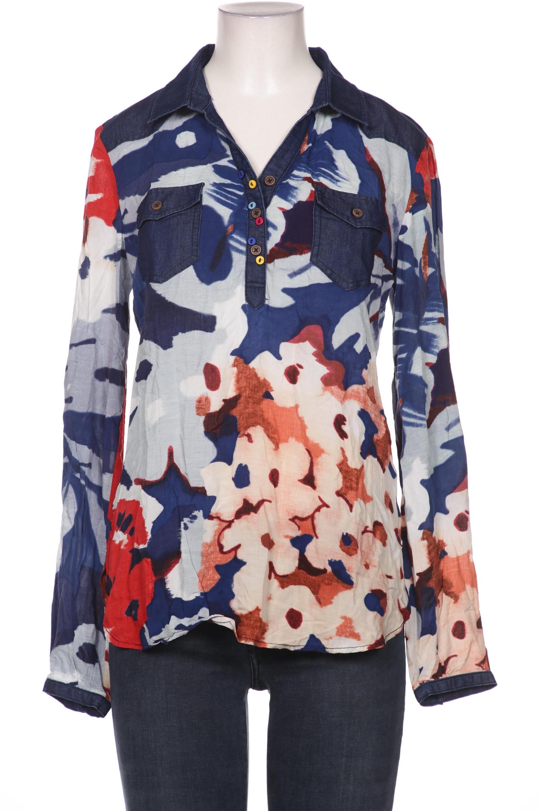 

Desigual Damen Bluse, marineblau, Gr. 38