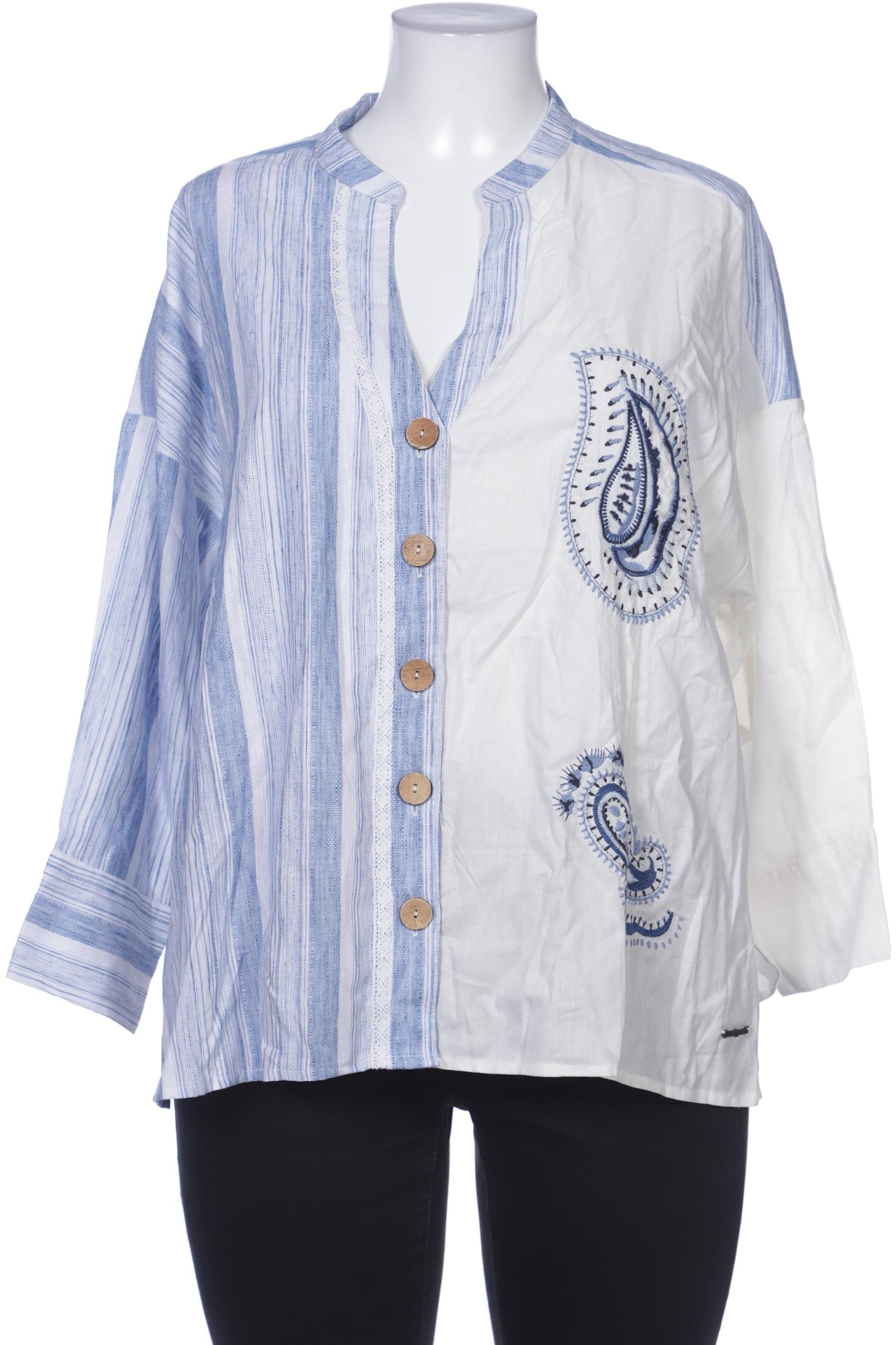 

Desigual Damen Bluse, hellblau, Gr. 46