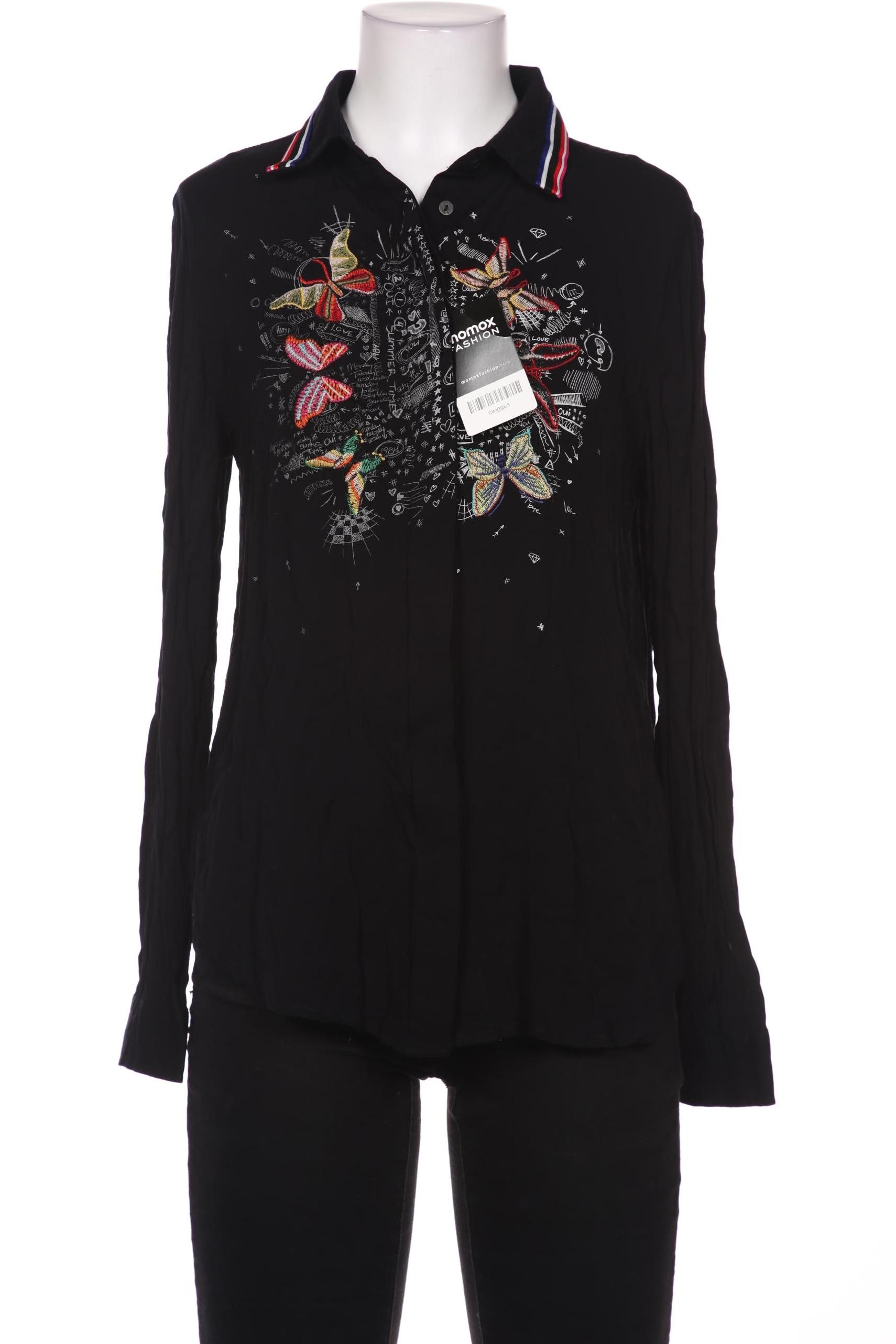 

Desigual Damen Bluse, schwarz, Gr. 36