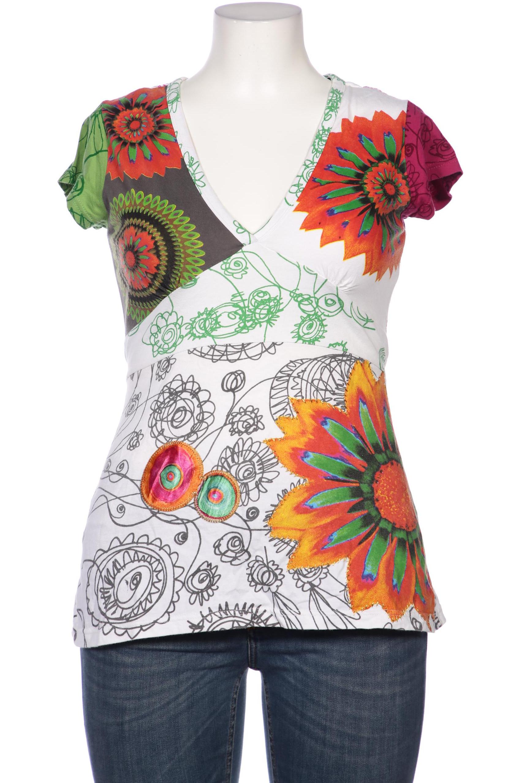

Desigual Damen Bluse, weiß, Gr. 44