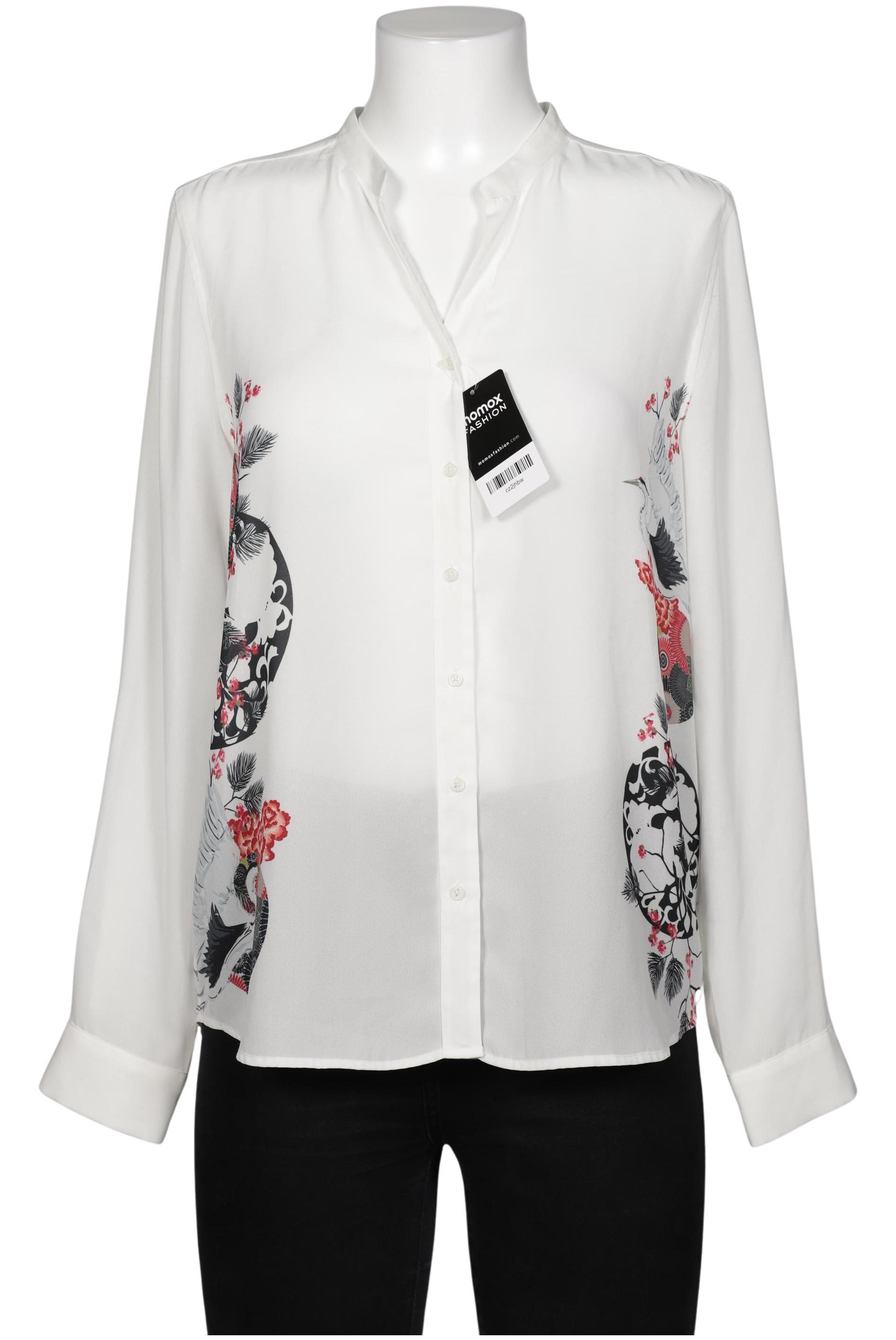 

Desigual Damen Bluse, weiß, Gr. 42