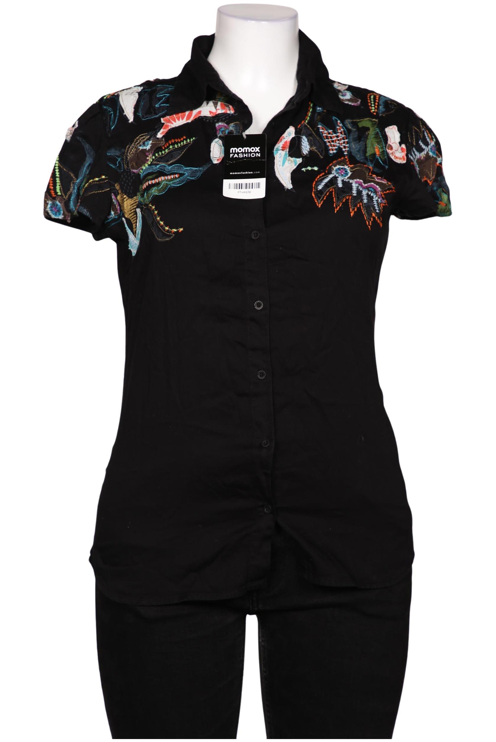 

Desigual Damen Bluse, schwarz, Gr. 44