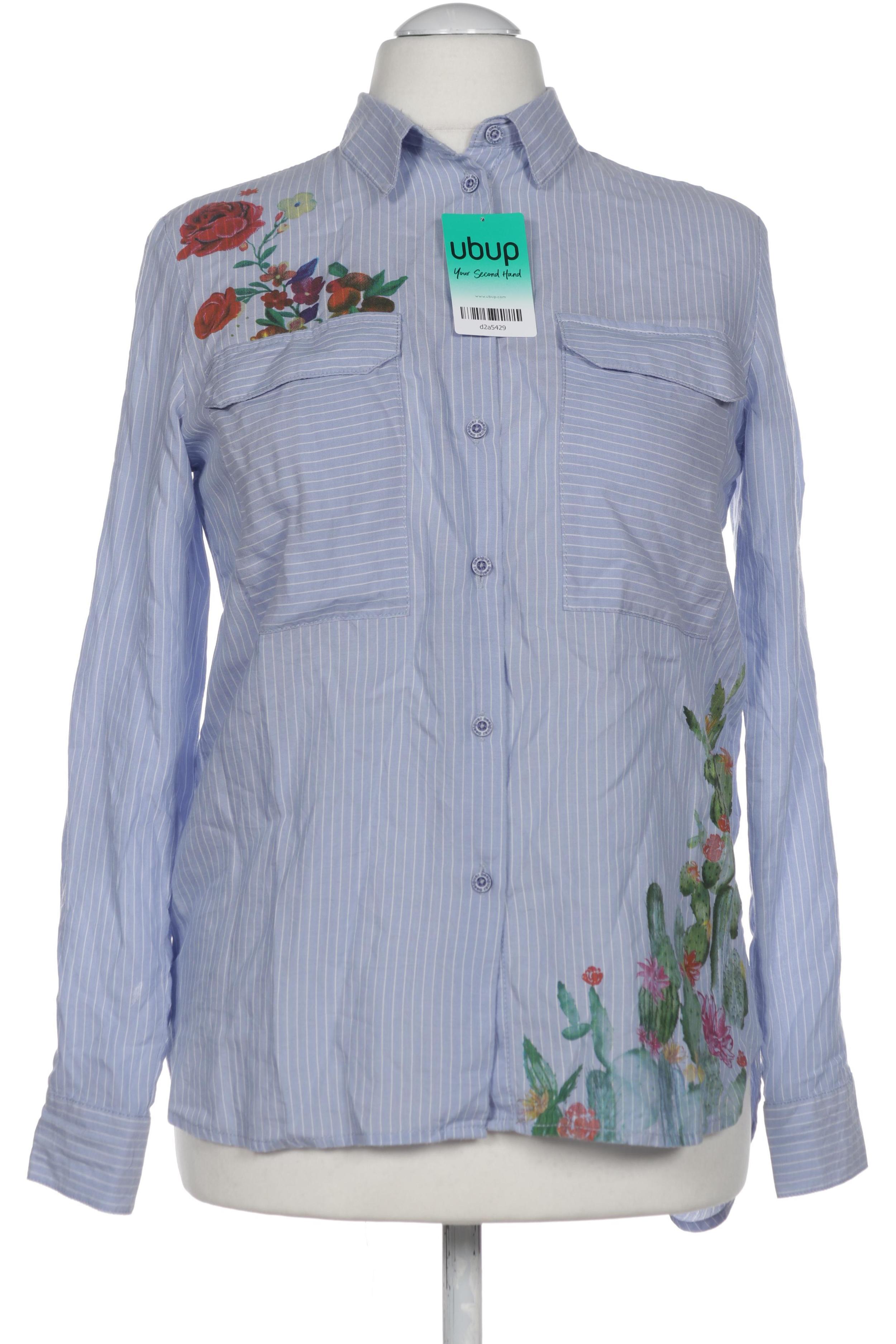 

Desigual Damen Bluse, blau, Gr.