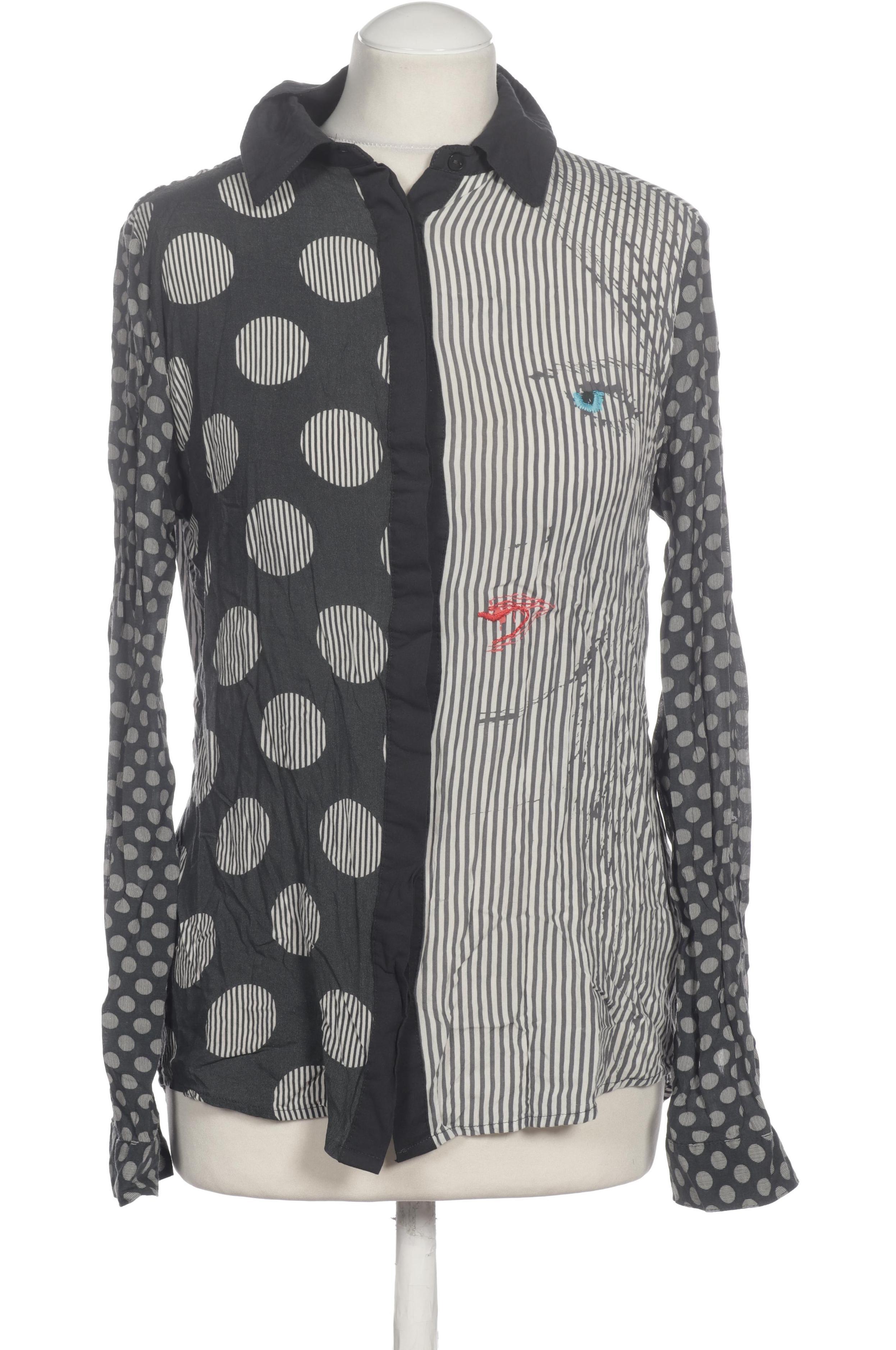 

Desigual Damen Bluse, grau, Gr.