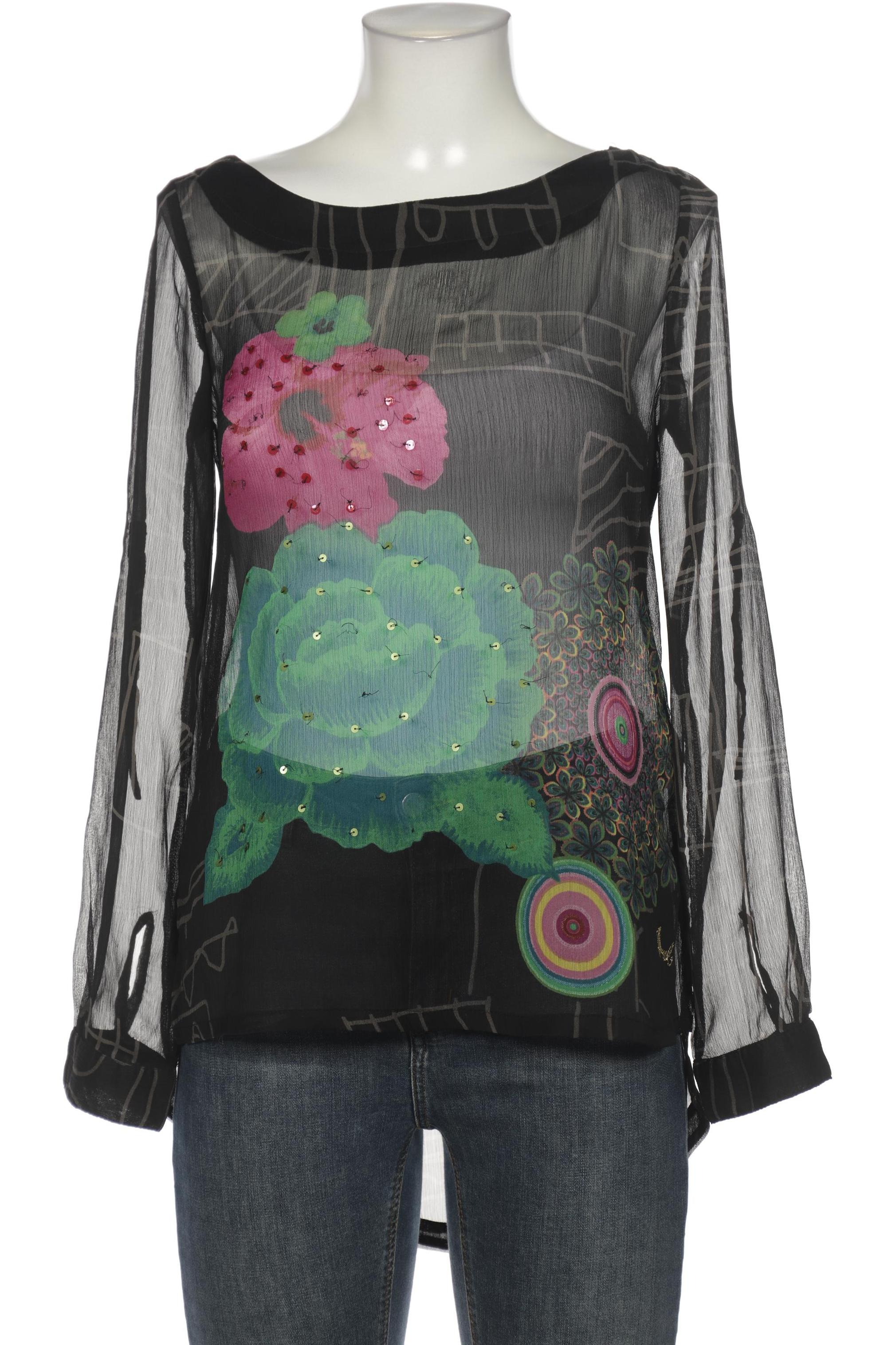 

Desigual Damen Bluse, schwarz, Gr. 38