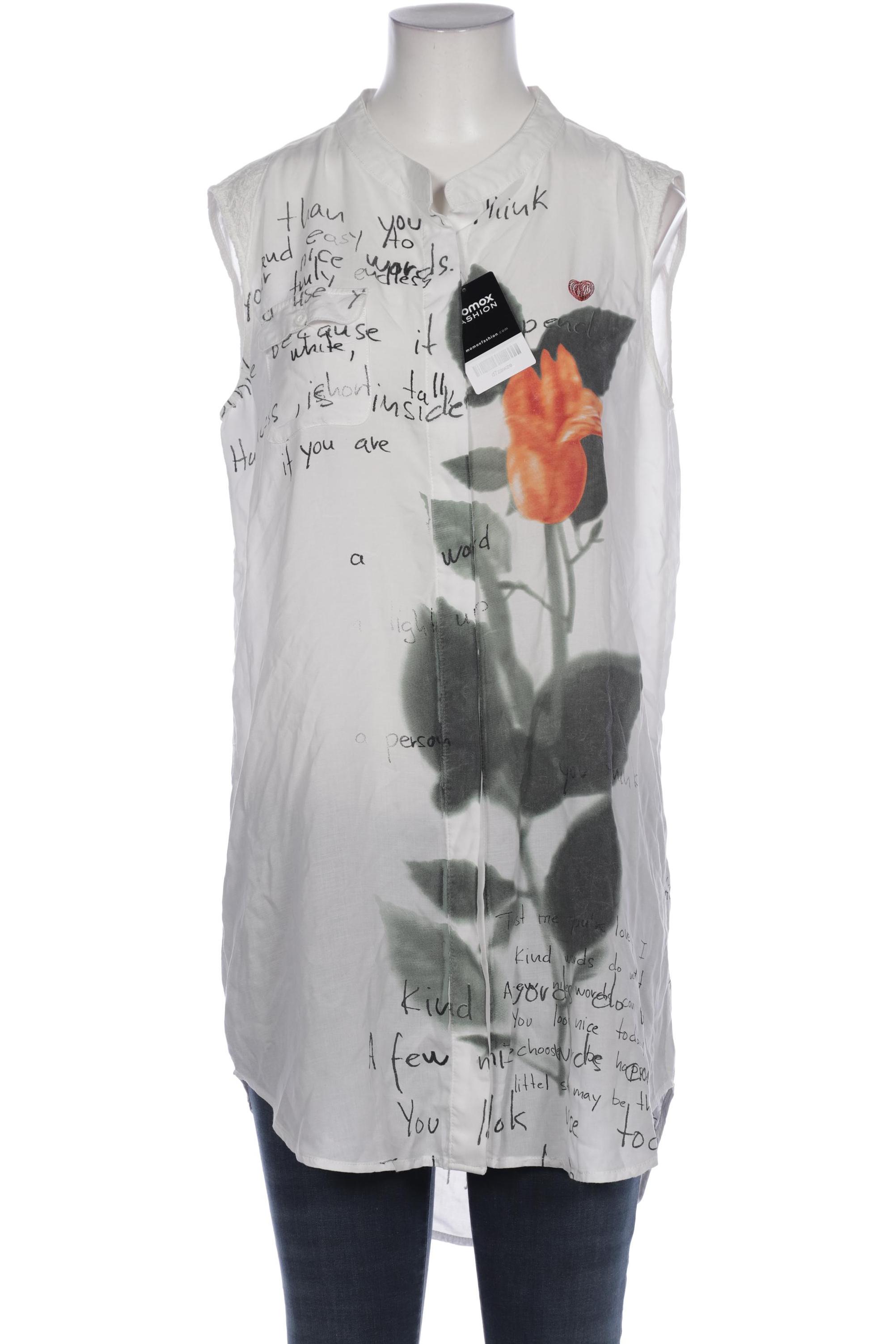 

Desigual Damen Bluse, cremeweiß, Gr. 36
